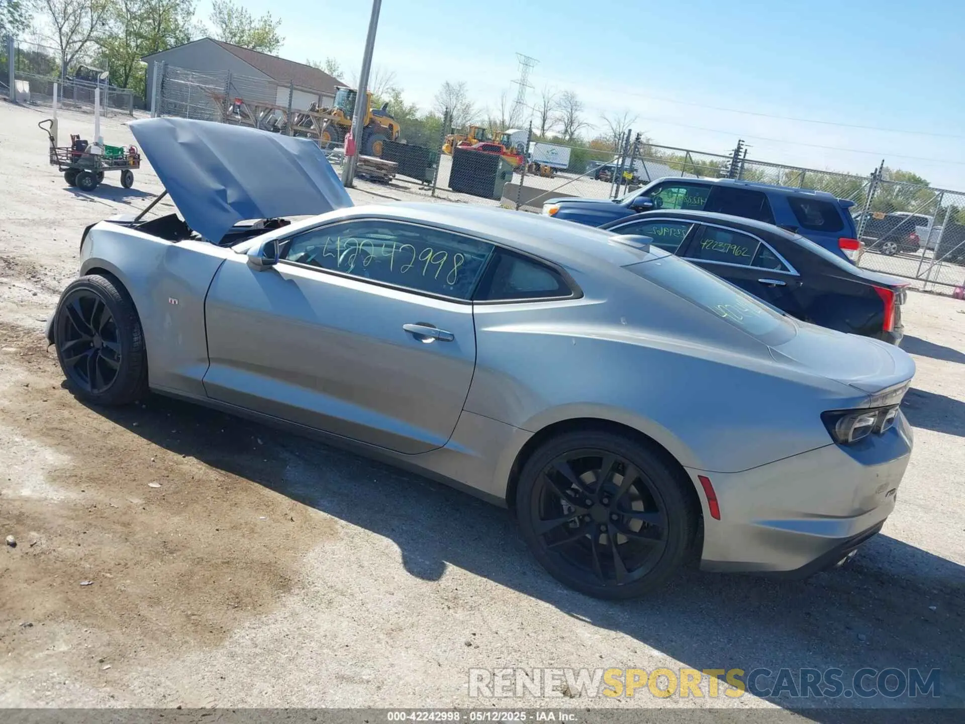 3 fotografías del automóvil dañado 1G1FD1RS7P0155009 CHEVROLET CAMARO 2023