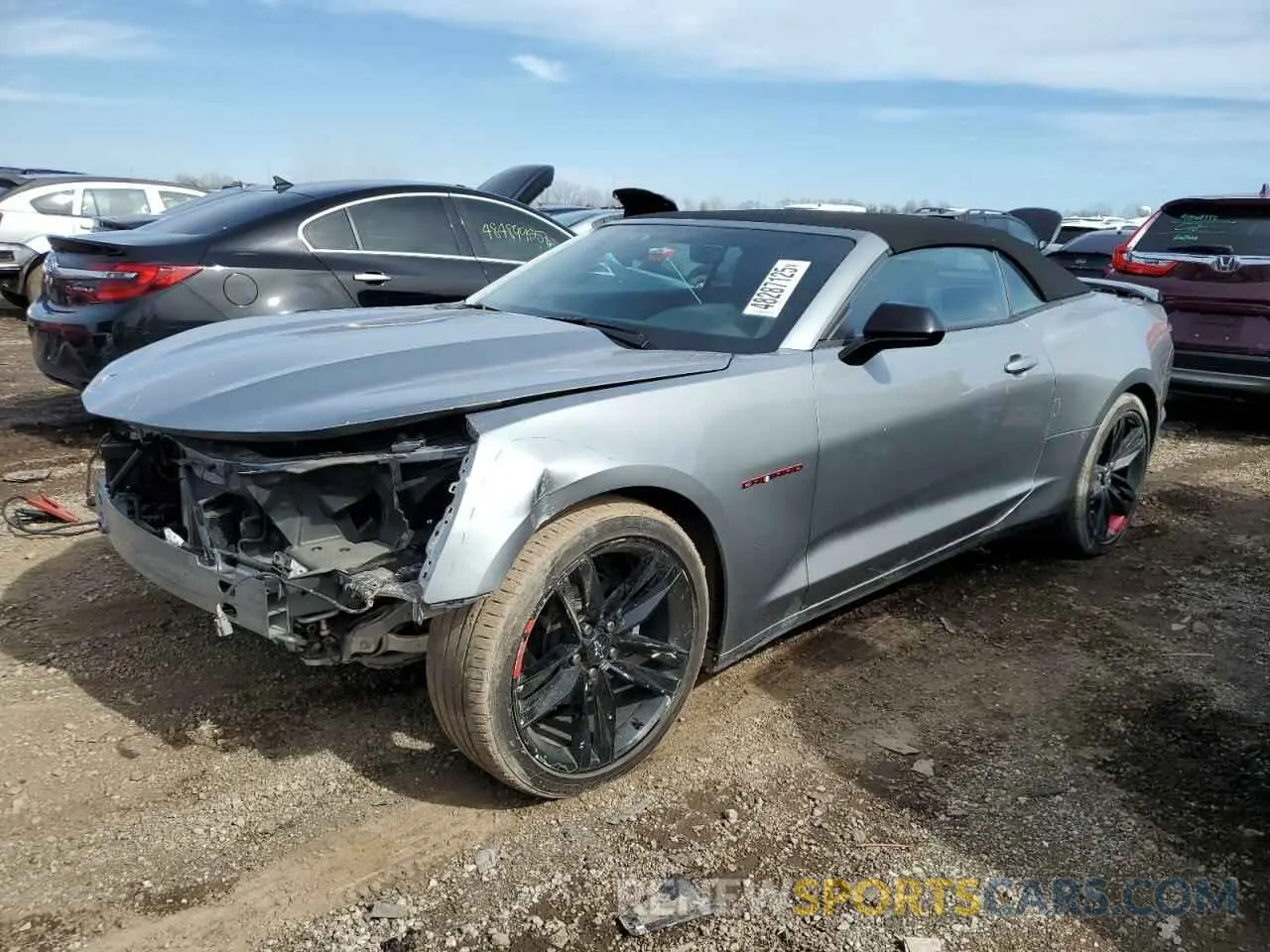 1 fotografías del automóvil dañado 1G1FD3DS0P0140337 CHEVROLET CAMARO 2023