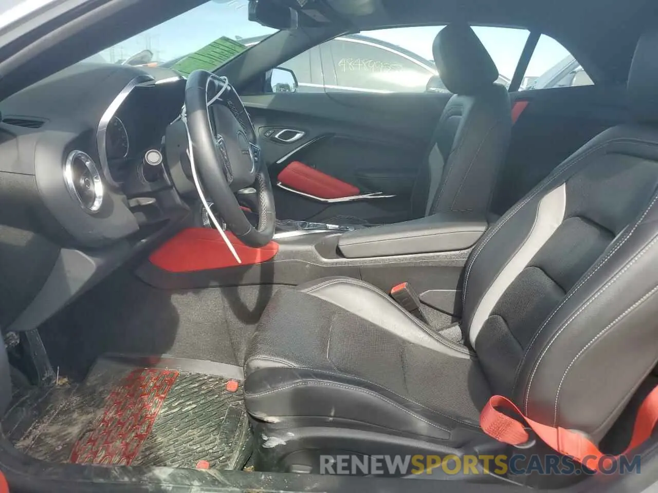 7 fotografías del automóvil dañado 1G1FD3DS0P0140337 CHEVROLET CAMARO 2023