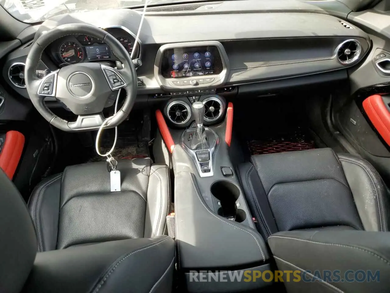 8 fotografías del automóvil dañado 1G1FD3DS0P0140337 CHEVROLET CAMARO 2023