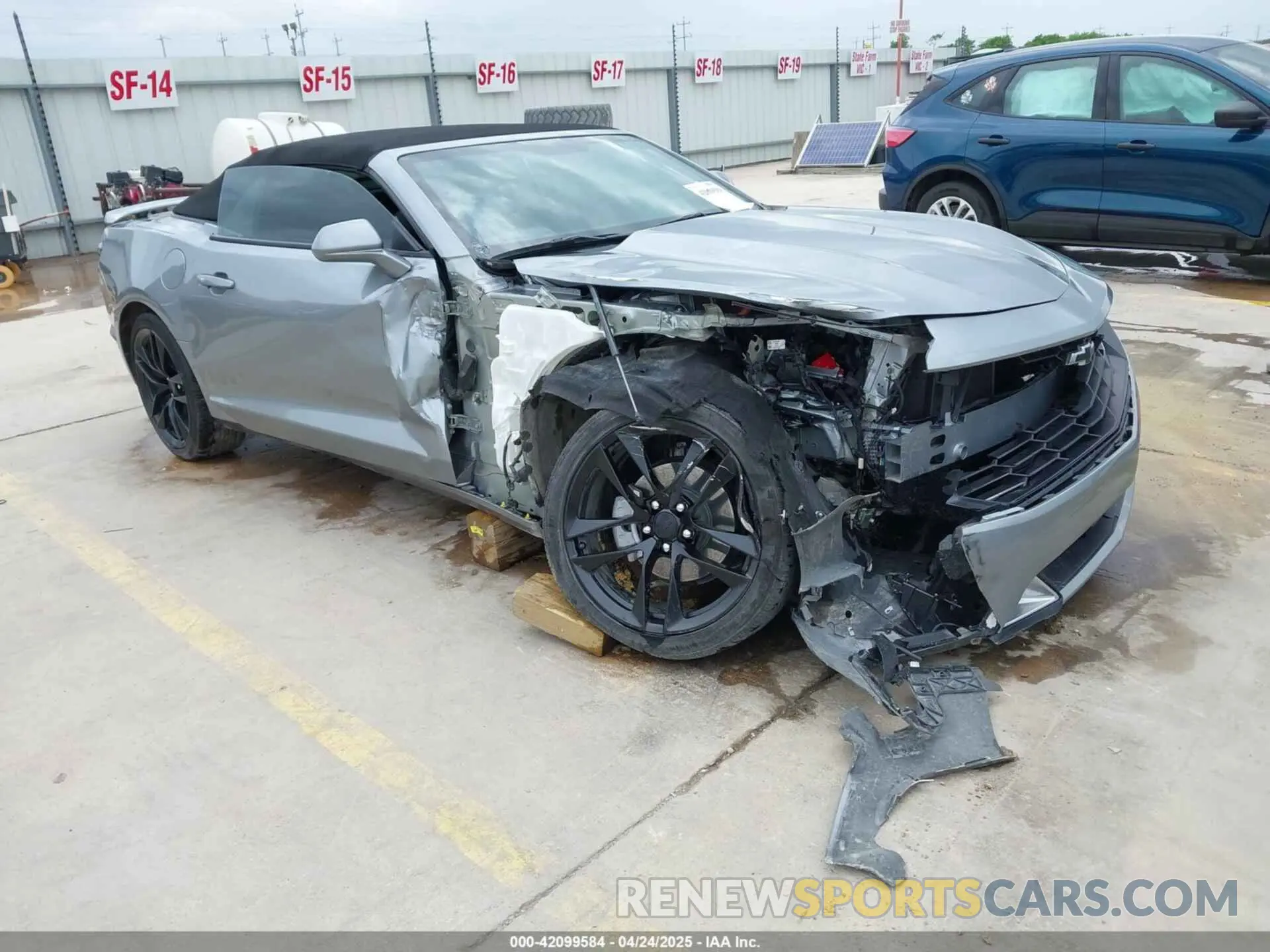 1 fotografías del automóvil dañado 1G1FD3DS5P0145002 CHEVROLET CAMARO 2023