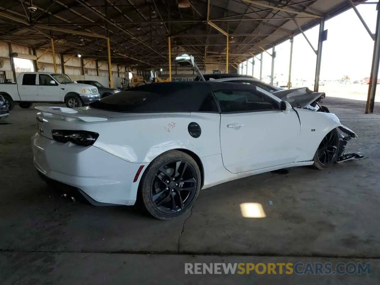 3 fotografías del automóvil dañado 1G1FD3DS9P0155077 CHEVROLET CAMARO 2023