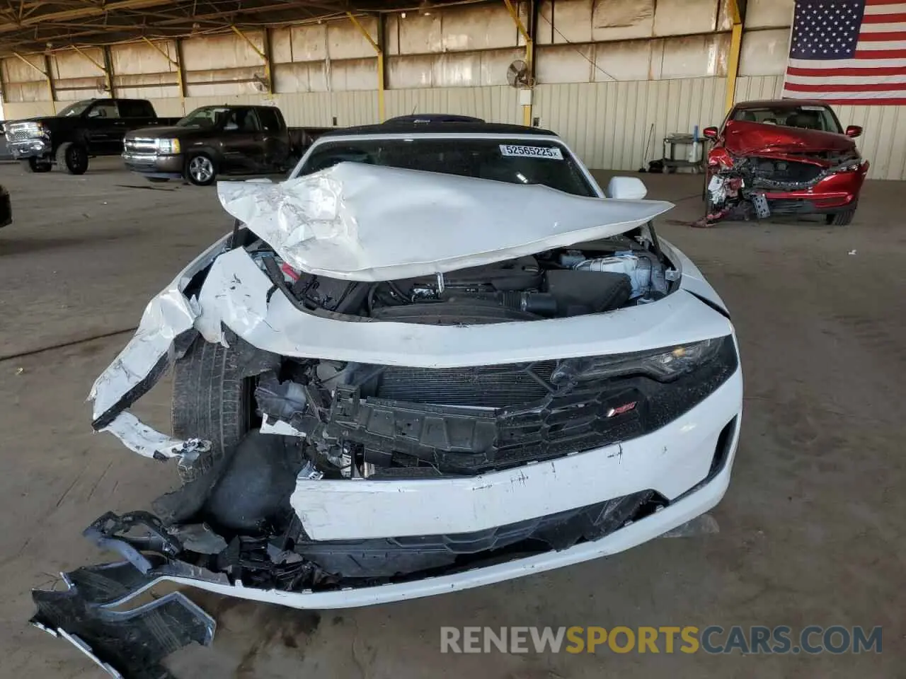 5 fotografías del automóvil dañado 1G1FD3DS9P0155077 CHEVROLET CAMARO 2023