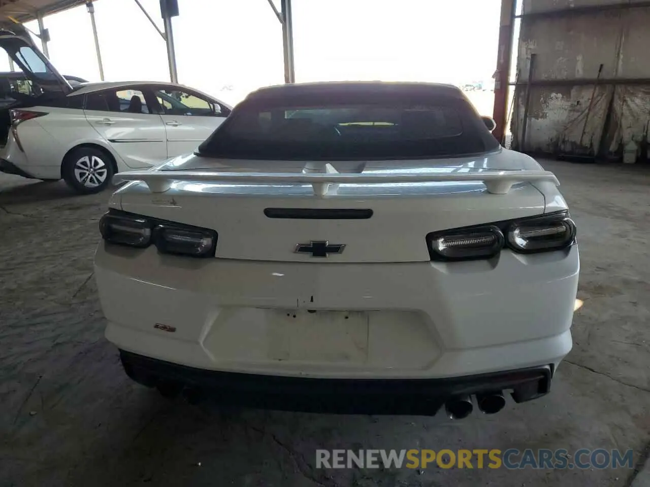 6 fotografías del automóvil dañado 1G1FD3DS9P0155077 CHEVROLET CAMARO 2023