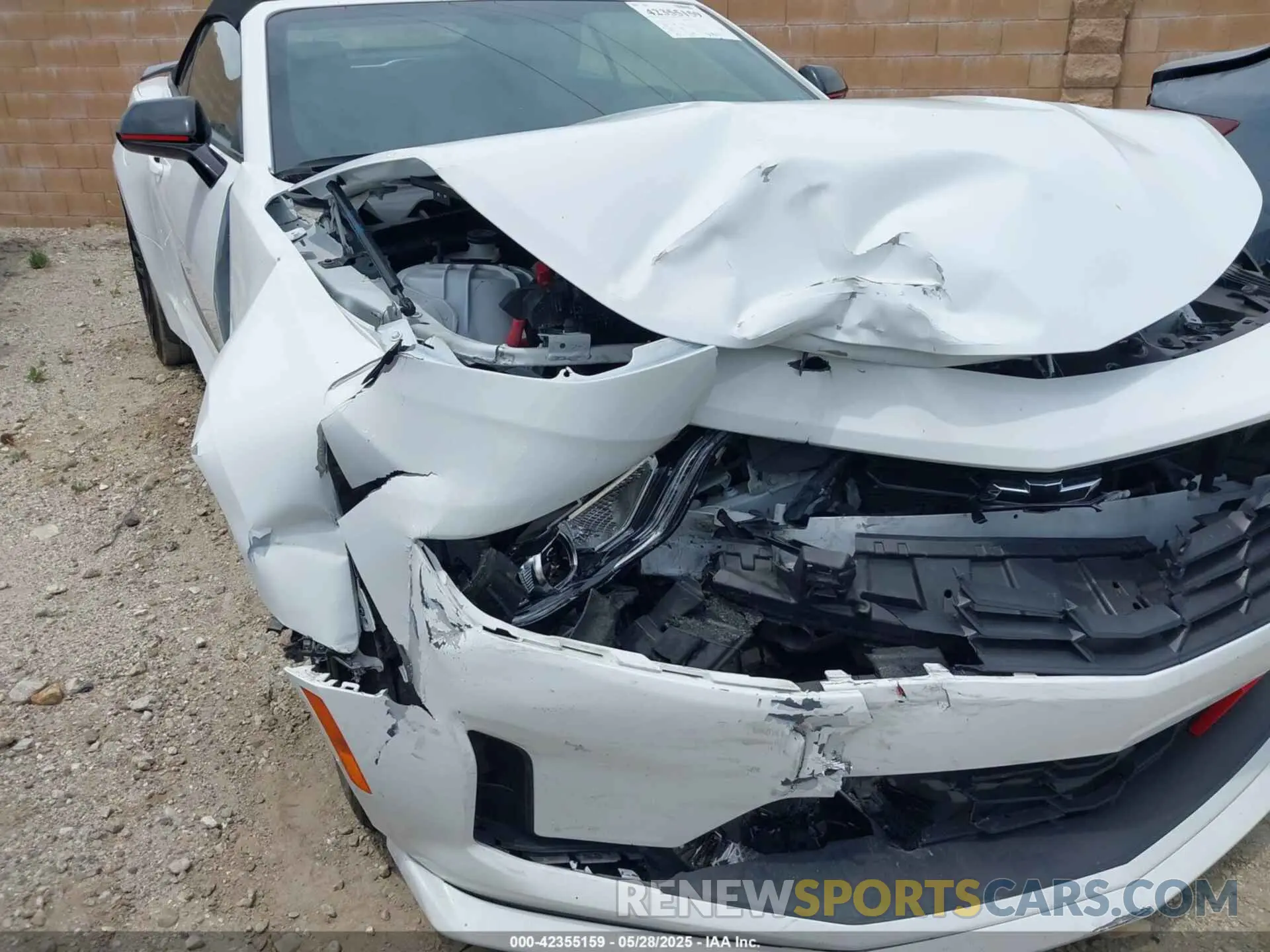 6 fotografías del automóvil dañado 1G1FD3DSXP0111296 CHEVROLET CAMARO 2023