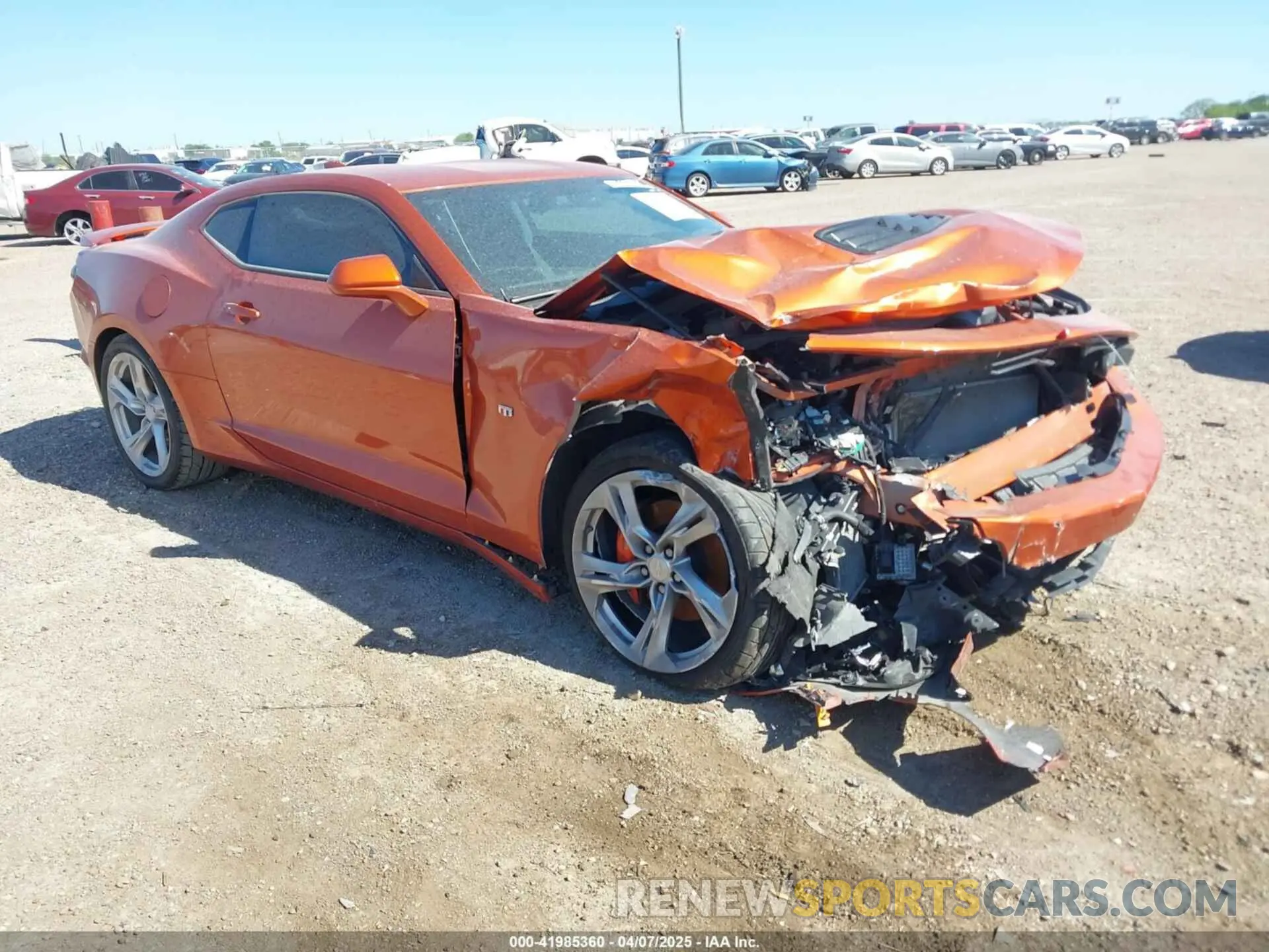 1 fotografías del automóvil dañado 1G1FF1R72P0158504 CHEVROLET CAMARO 2023