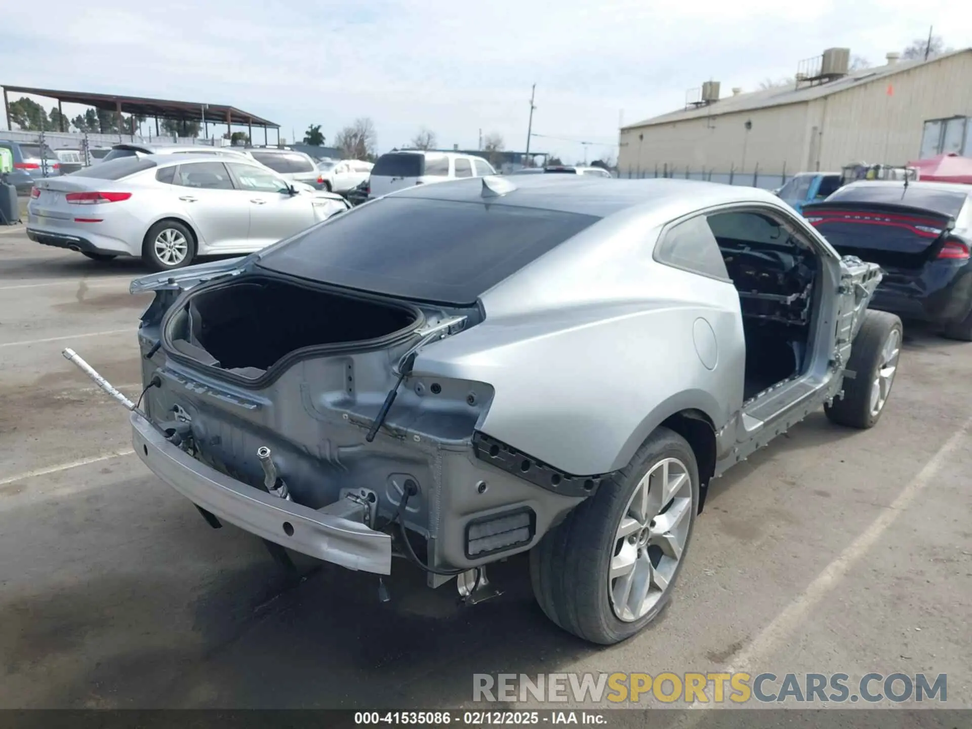 4 fotografías del automóvil dañado 1G1FF1R72P0159247 CHEVROLET CAMARO 2023