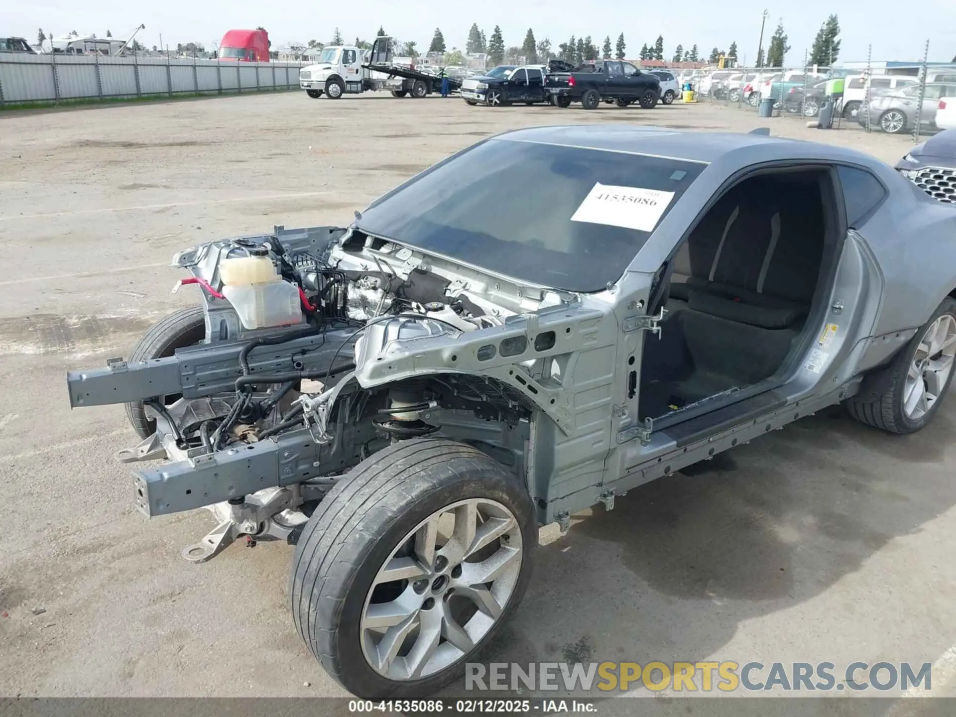 6 fotografías del automóvil dañado 1G1FF1R72P0159247 CHEVROLET CAMARO 2023
