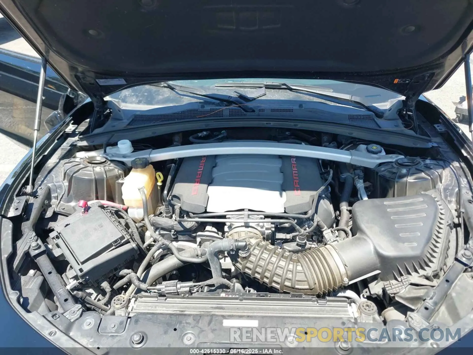 10 fotografías del automóvil dañado 1G1FF3D79P0135935 CHEVROLET CAMARO 2023