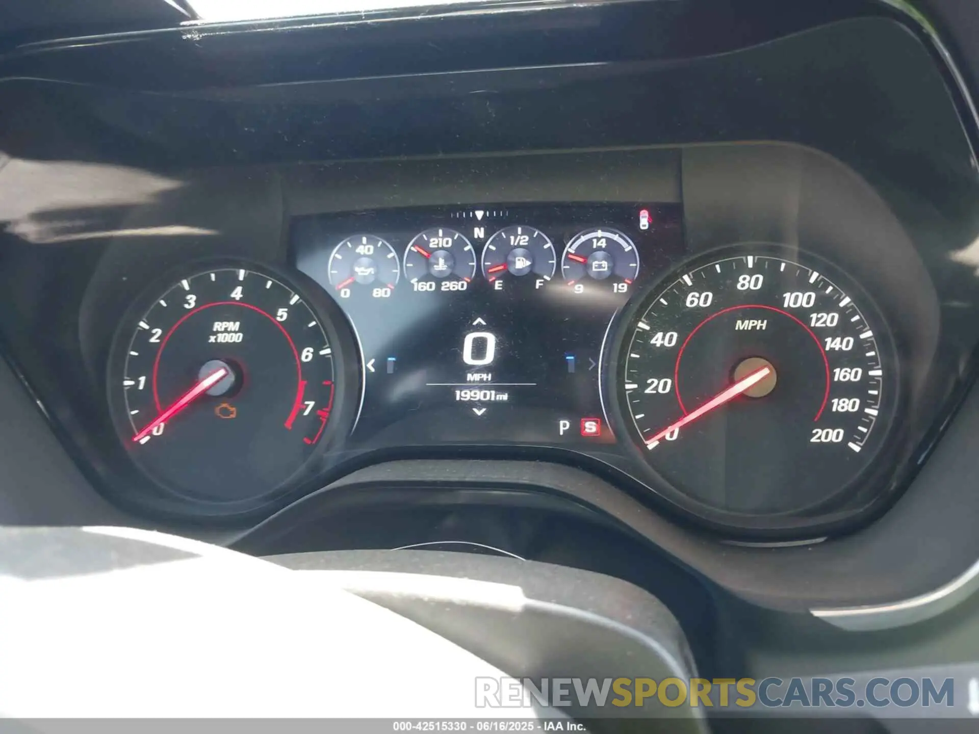 7 fotografías del automóvil dañado 1G1FF3D79P0135935 CHEVROLET CAMARO 2023