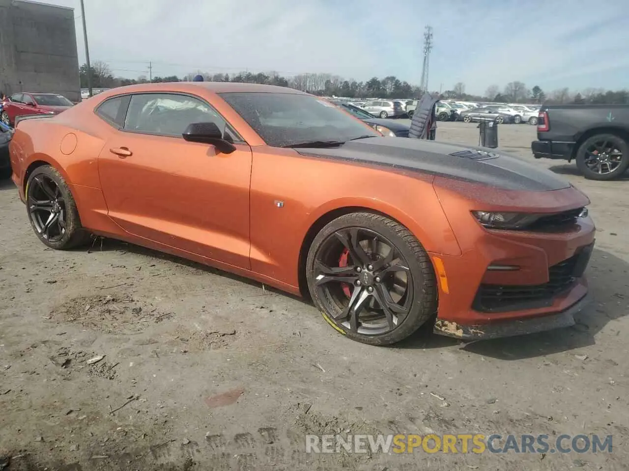 4 fotografías del automóvil dañado 1G1FG1R70P0109430 CHEVROLET CAMARO 2023