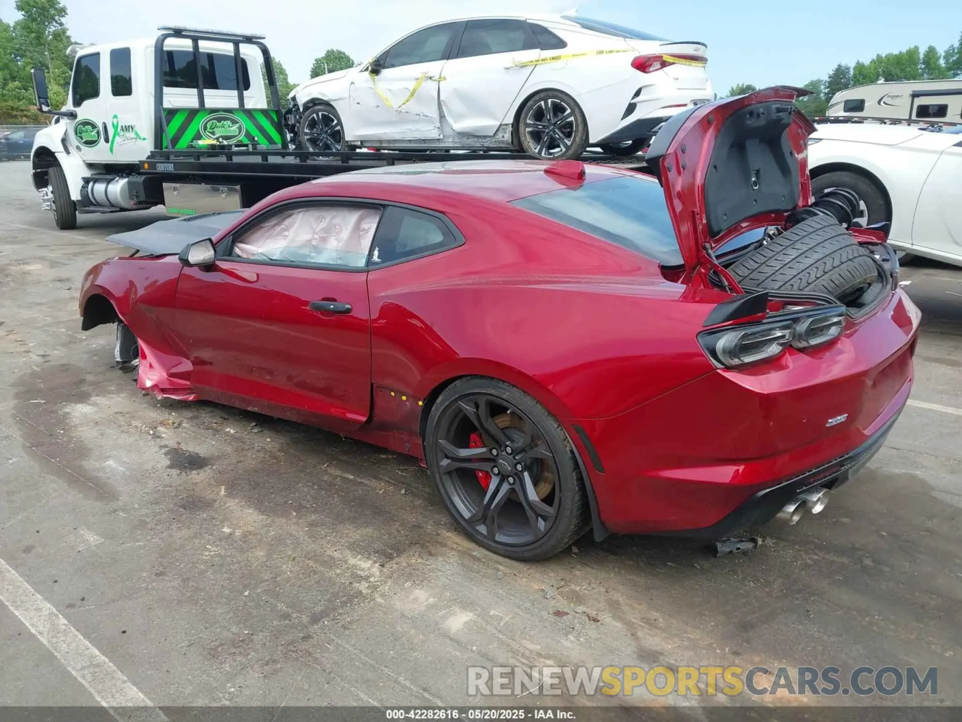 3 fotografías del automóvil dañado 1G1FG1R76P0120450 CHEVROLET CAMARO 2023