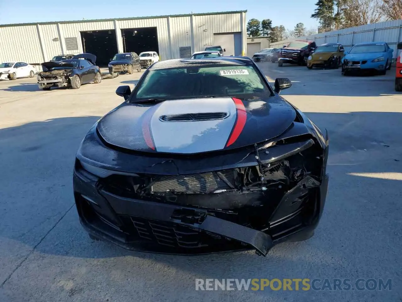 5 fotografías del automóvil dañado 1G1FH1R76P0125533 CHEVROLET CAMARO 2023
