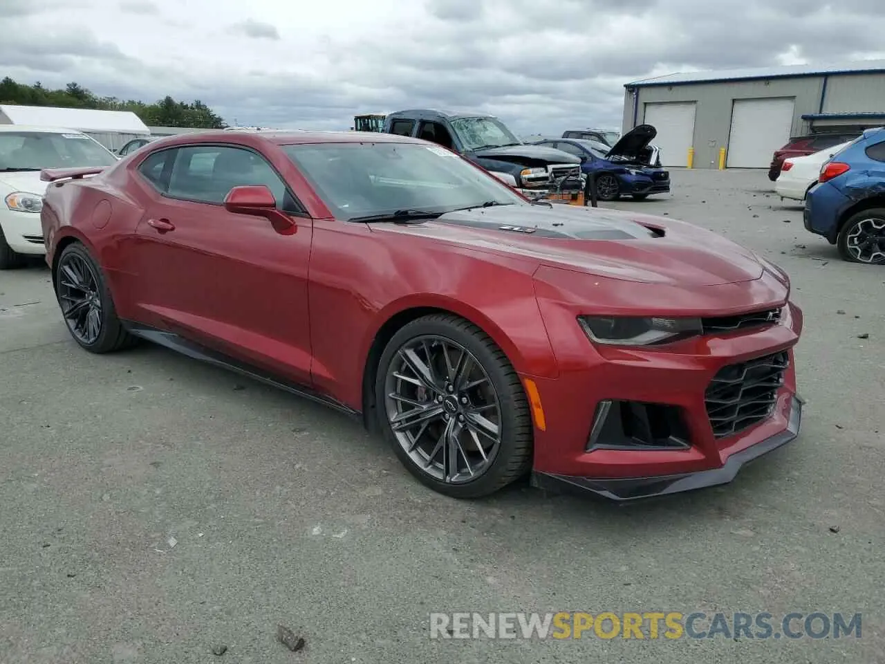 4 fotografías del automóvil dañado 1G1FJ1R61P0113320 CHEVROLET CAMARO 2023