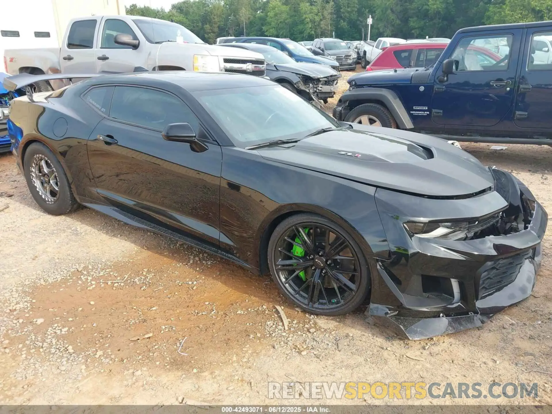1 fotografías del automóvil dañado 1G1FJ1R6XP0128477 CHEVROLET CAMARO 2023