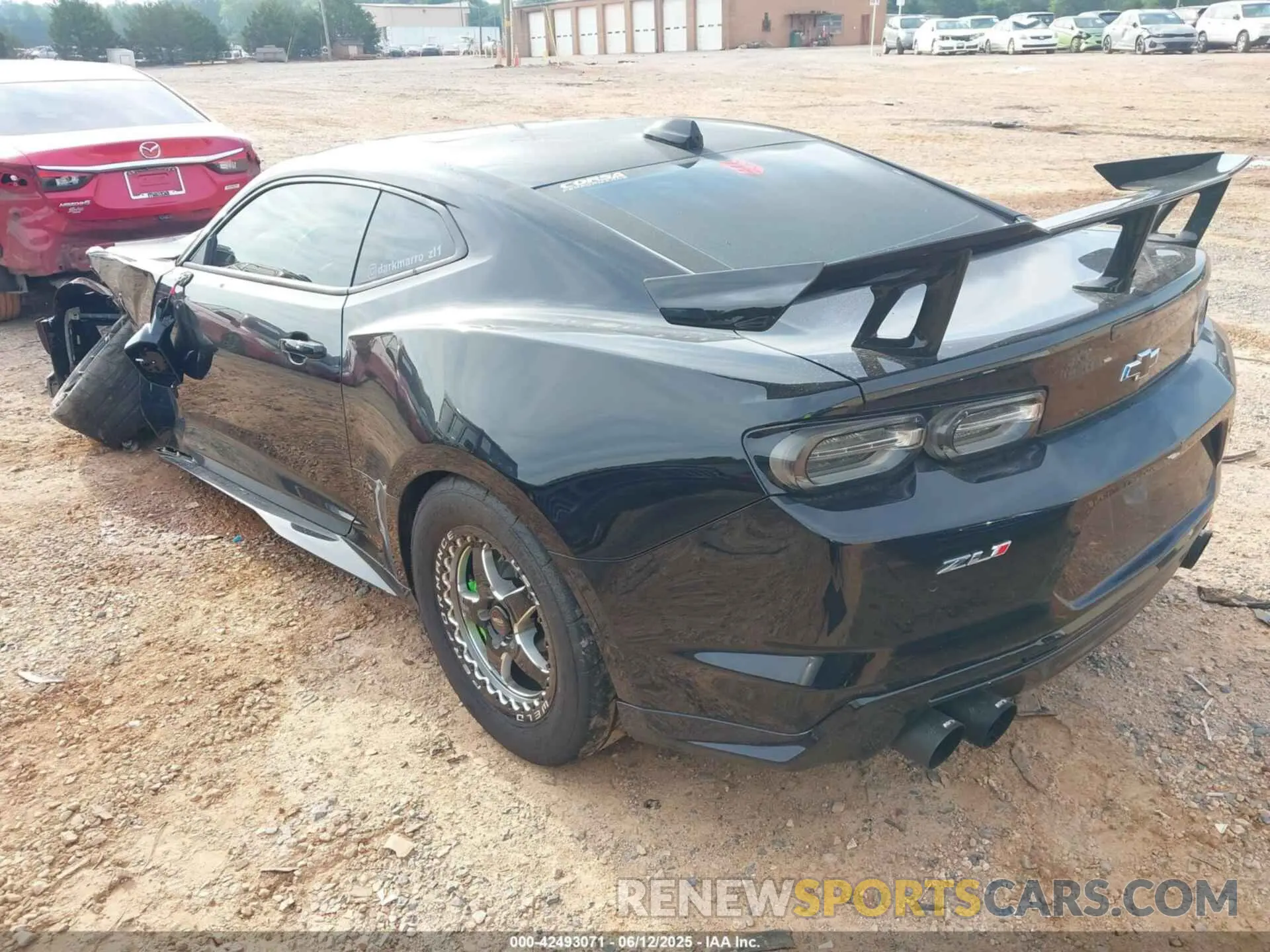 3 fotografías del automóvil dañado 1G1FJ1R6XP0128477 CHEVROLET CAMARO 2023