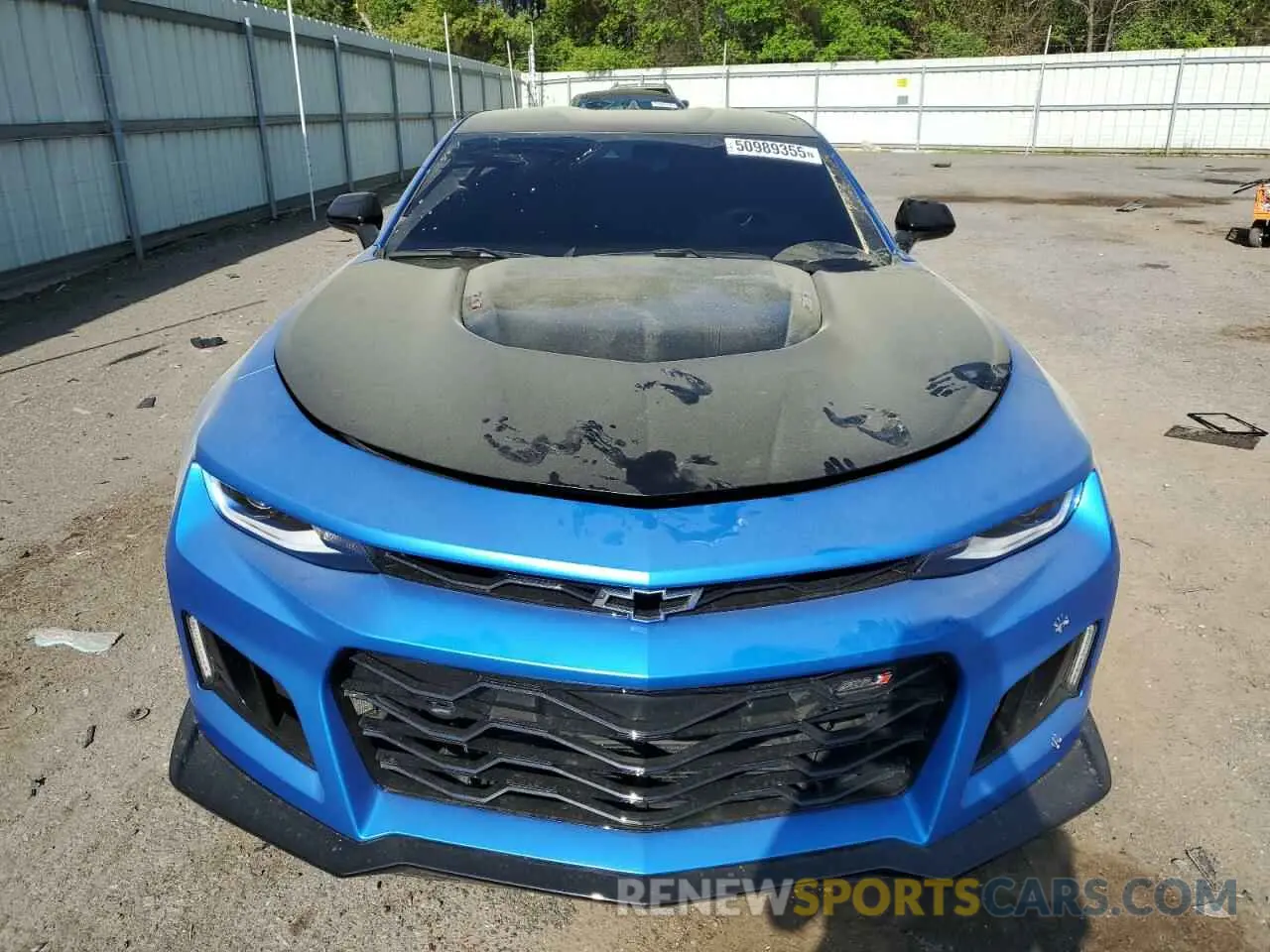 5 fotografías del automóvil dañado 1G1FK1R64P0157342 CHEVROLET CAMARO 2023