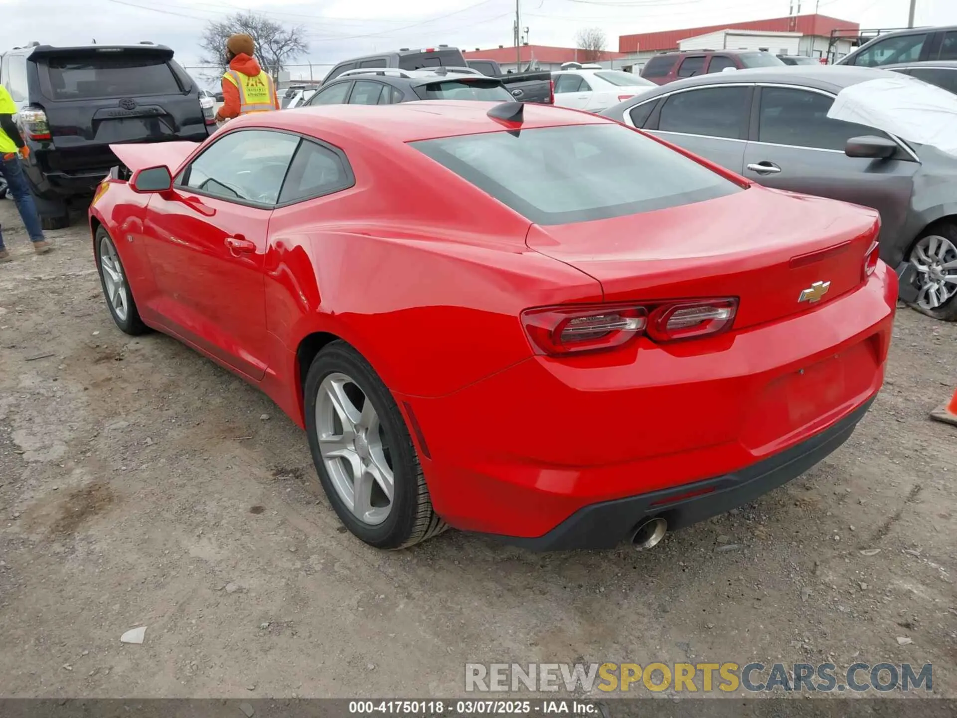 3 fotografías del automóvil dañado 1G1FB1RS5R0111857 CHEVROLET CAMARO 2024