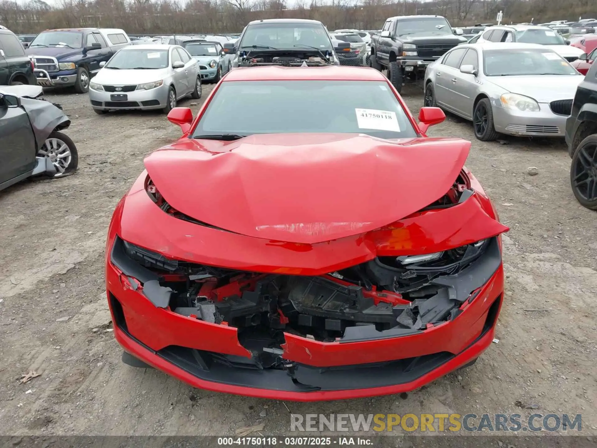 6 fotografías del automóvil dañado 1G1FB1RS5R0111857 CHEVROLET CAMARO 2024