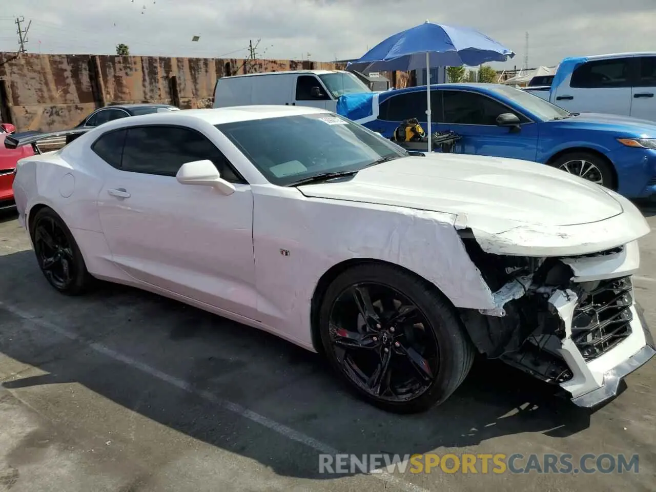 4 fotografías del automóvil dañado 1G1FD1RS2R0115603 CHEVROLET CAMARO 2024