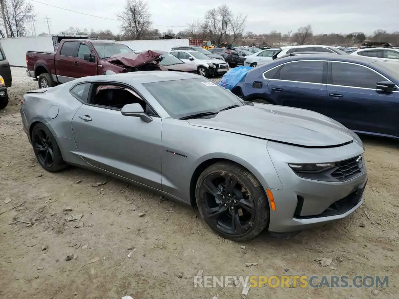 4 fotografías del automóvil dañado 1G1FD1RS2R0120624 CHEVROLET CAMARO 2024