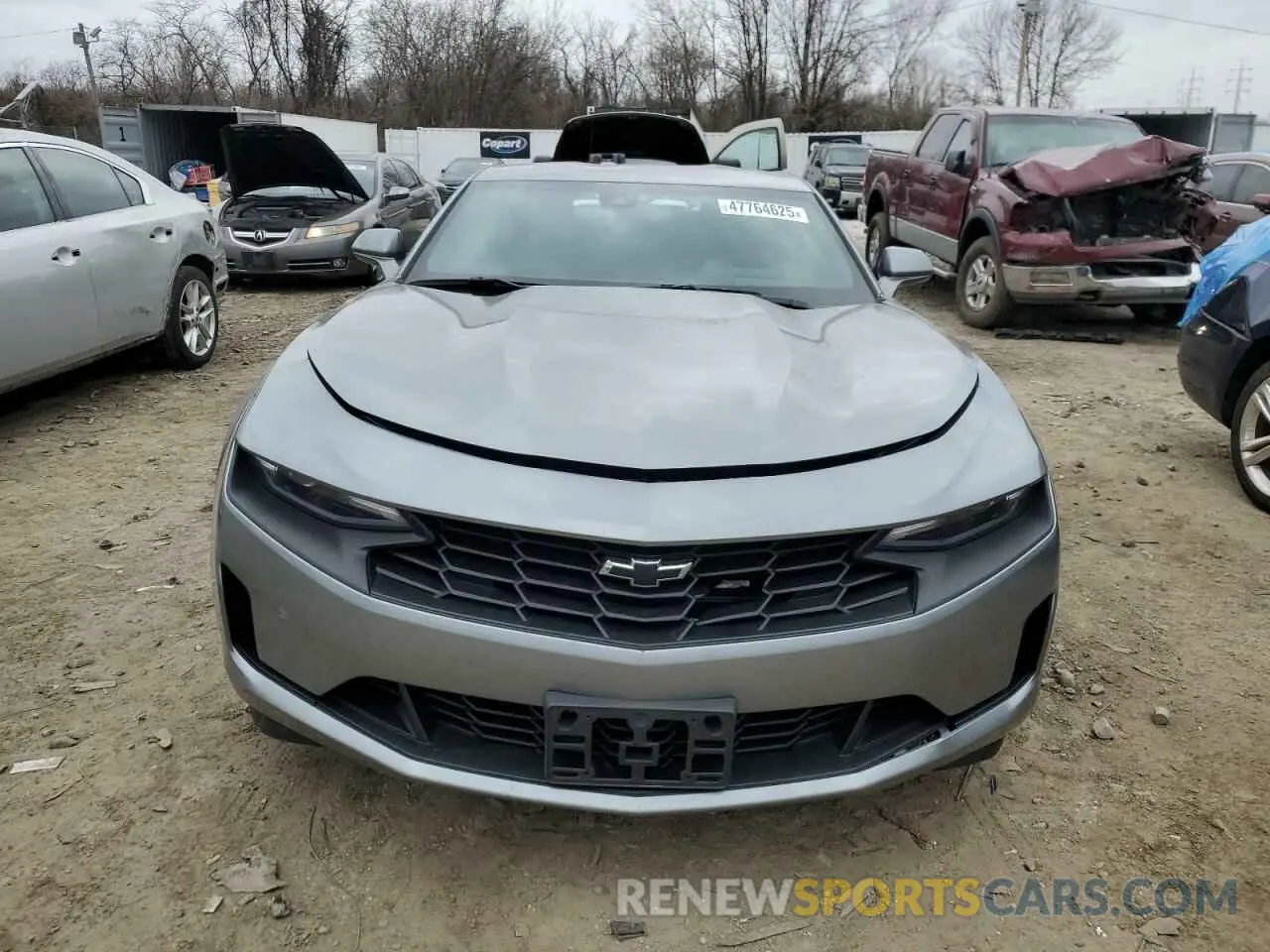 5 fotografías del automóvil dañado 1G1FD1RS2R0120624 CHEVROLET CAMARO 2024