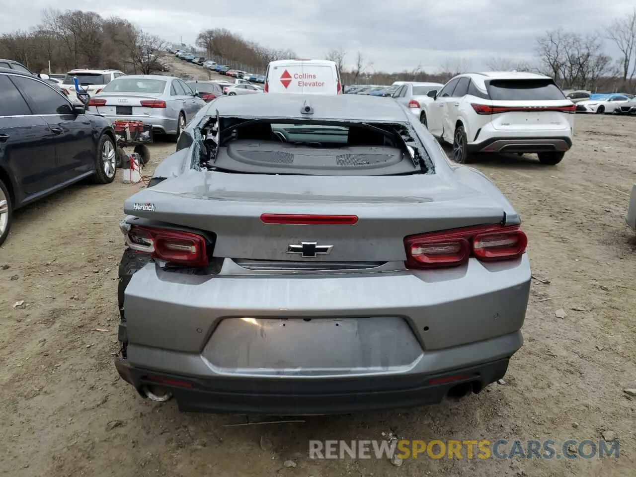 6 fotografías del automóvil dañado 1G1FD1RS2R0120624 CHEVROLET CAMARO 2024