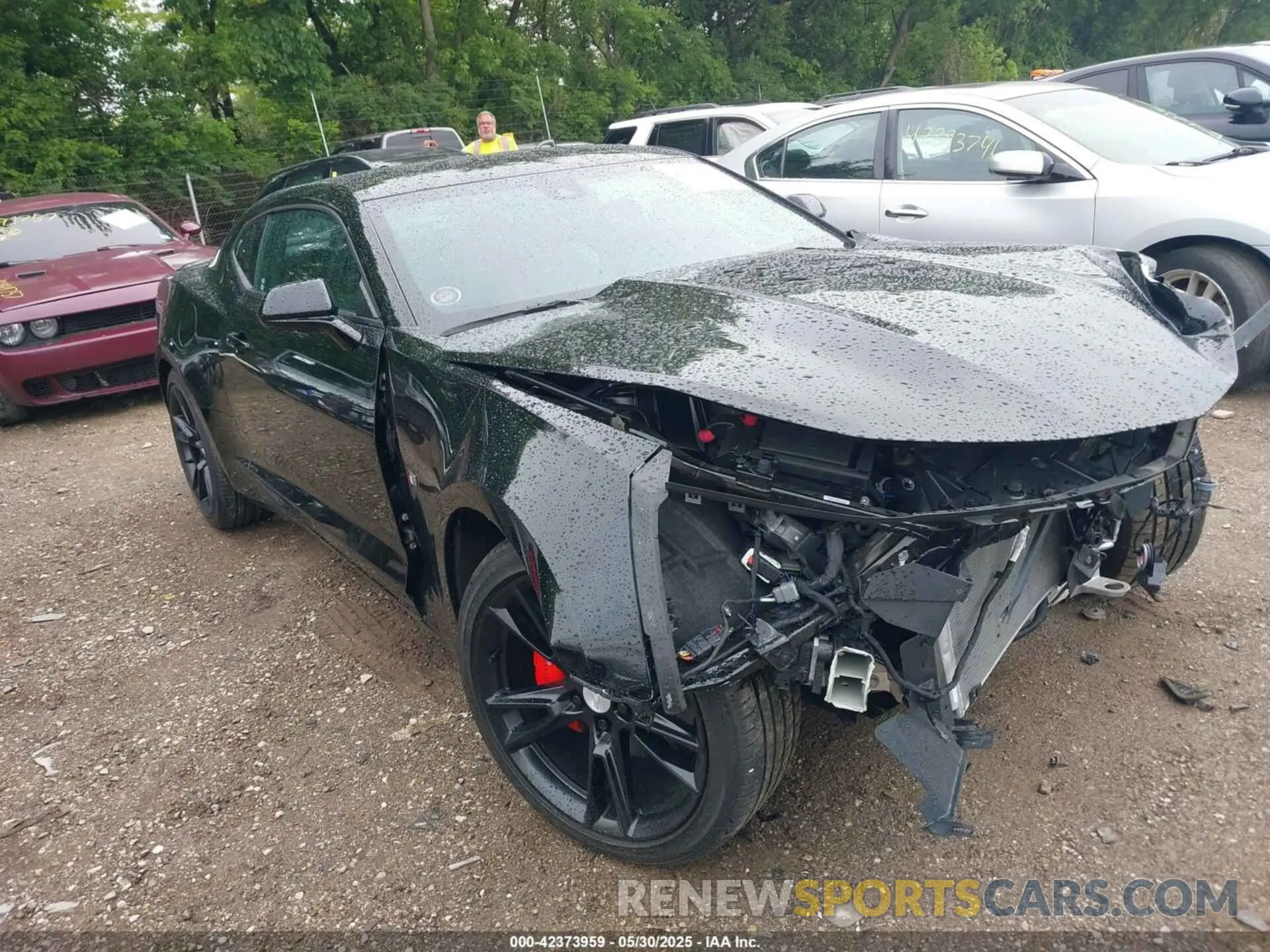 1 fotografías del automóvil dañado 1G1FD1RS8R0108204 CHEVROLET CAMARO 2024