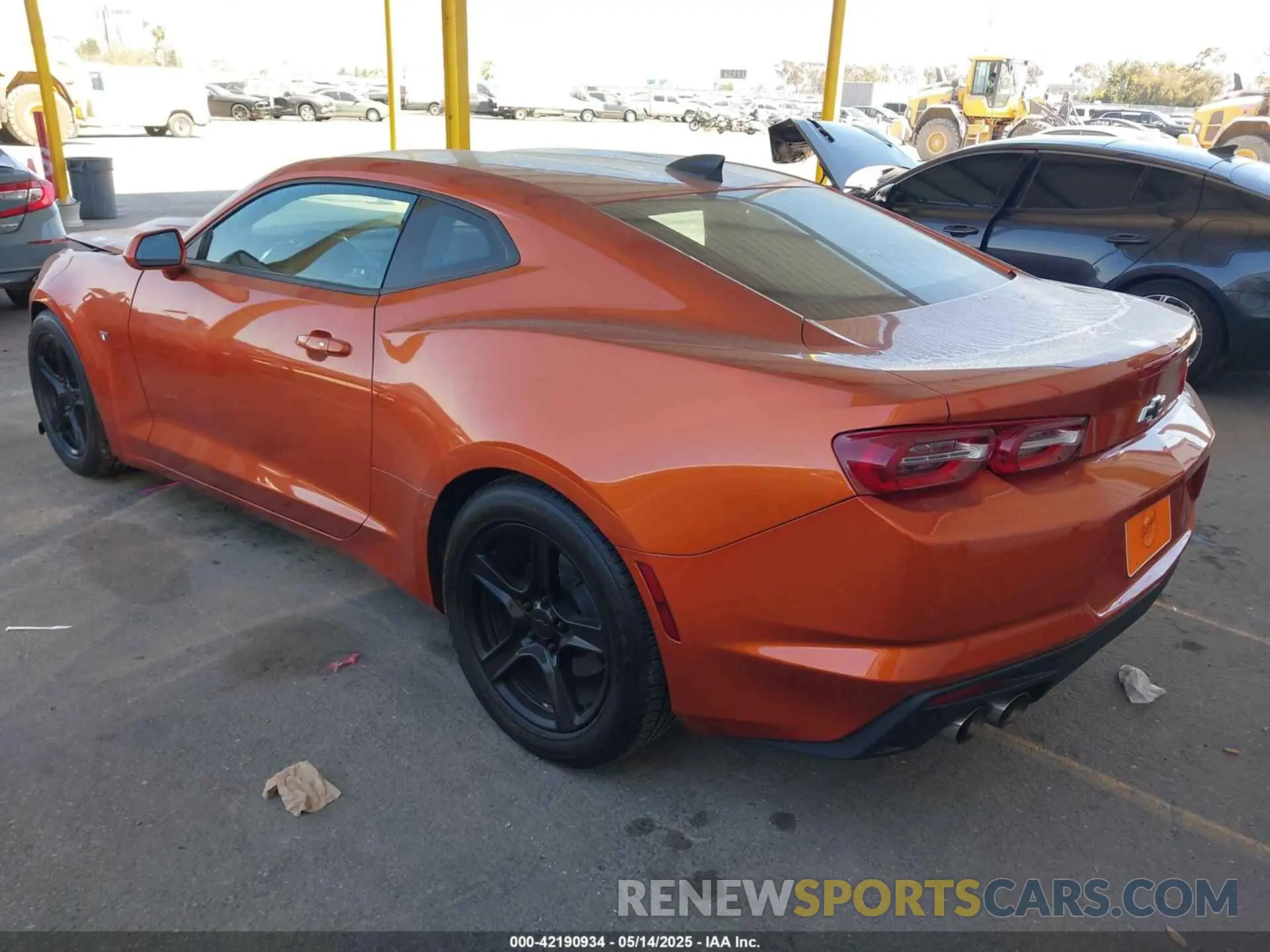 3 fotografías del automóvil dañado 1G1FD1RS8R0120319 CHEVROLET CAMARO 2024