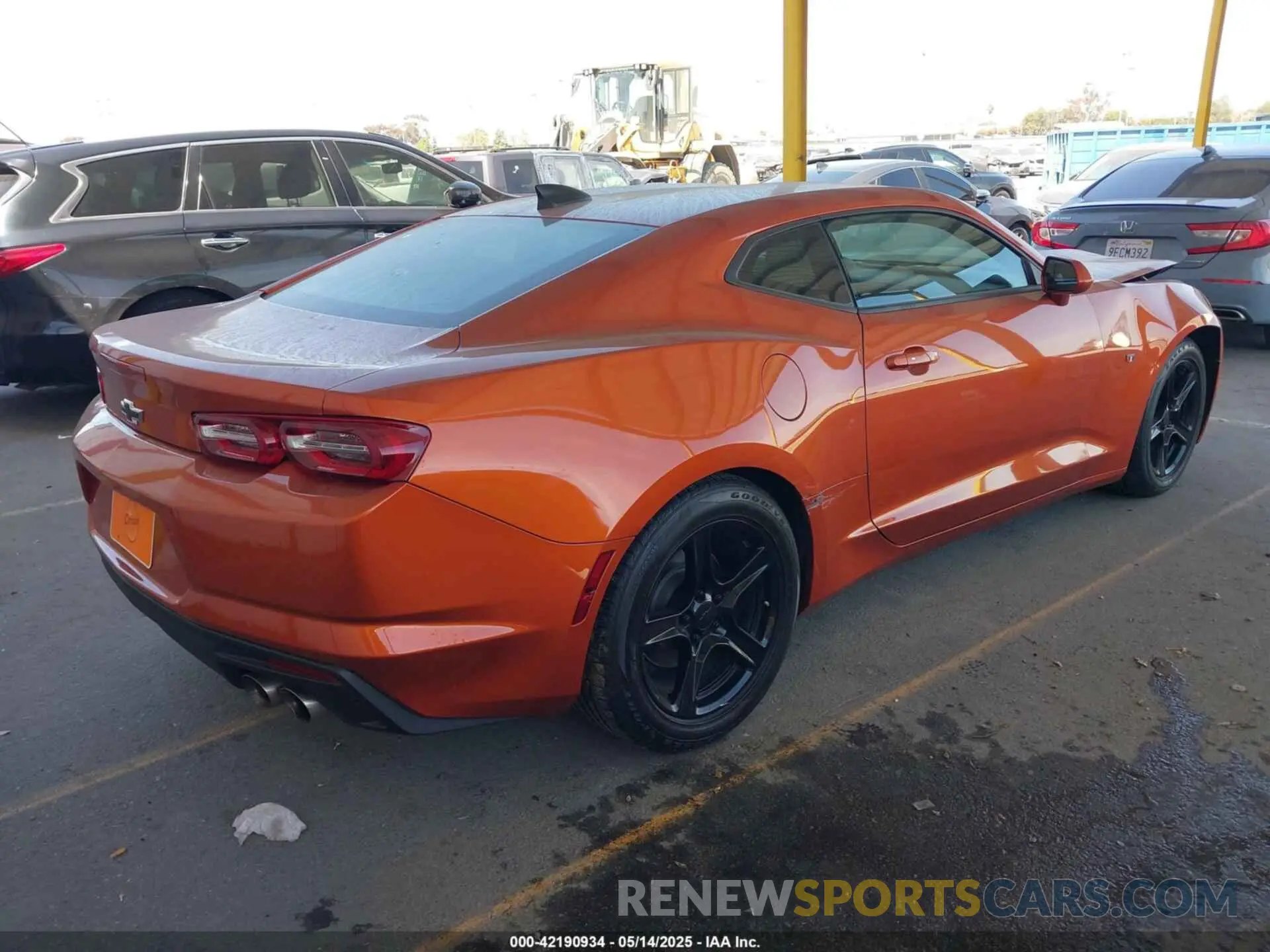 4 fotografías del automóvil dañado 1G1FD1RS8R0120319 CHEVROLET CAMARO 2024