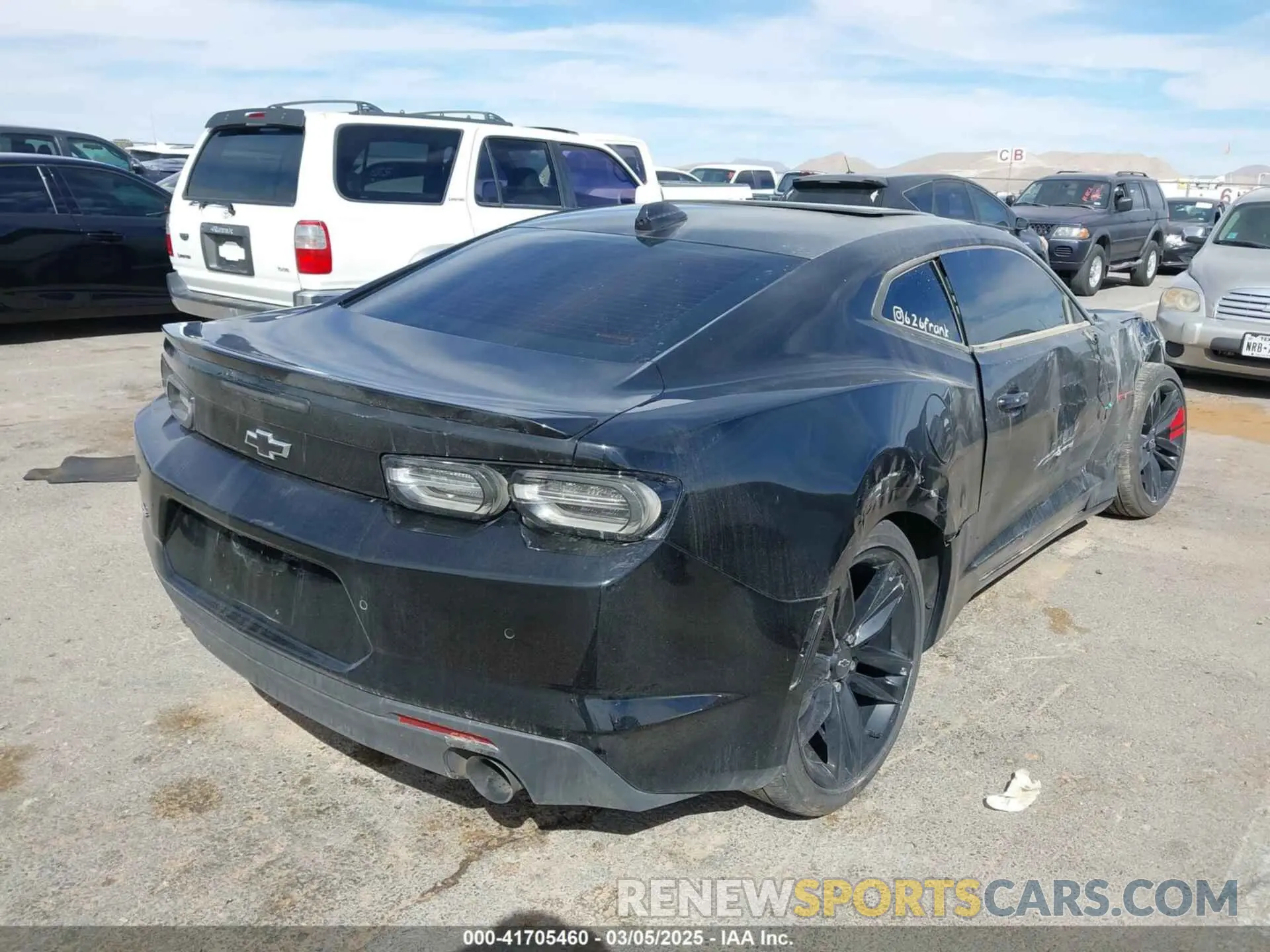 4 fotografías del automóvil dañado 1G1FD1RS9R0117025 CHEVROLET CAMARO 2024