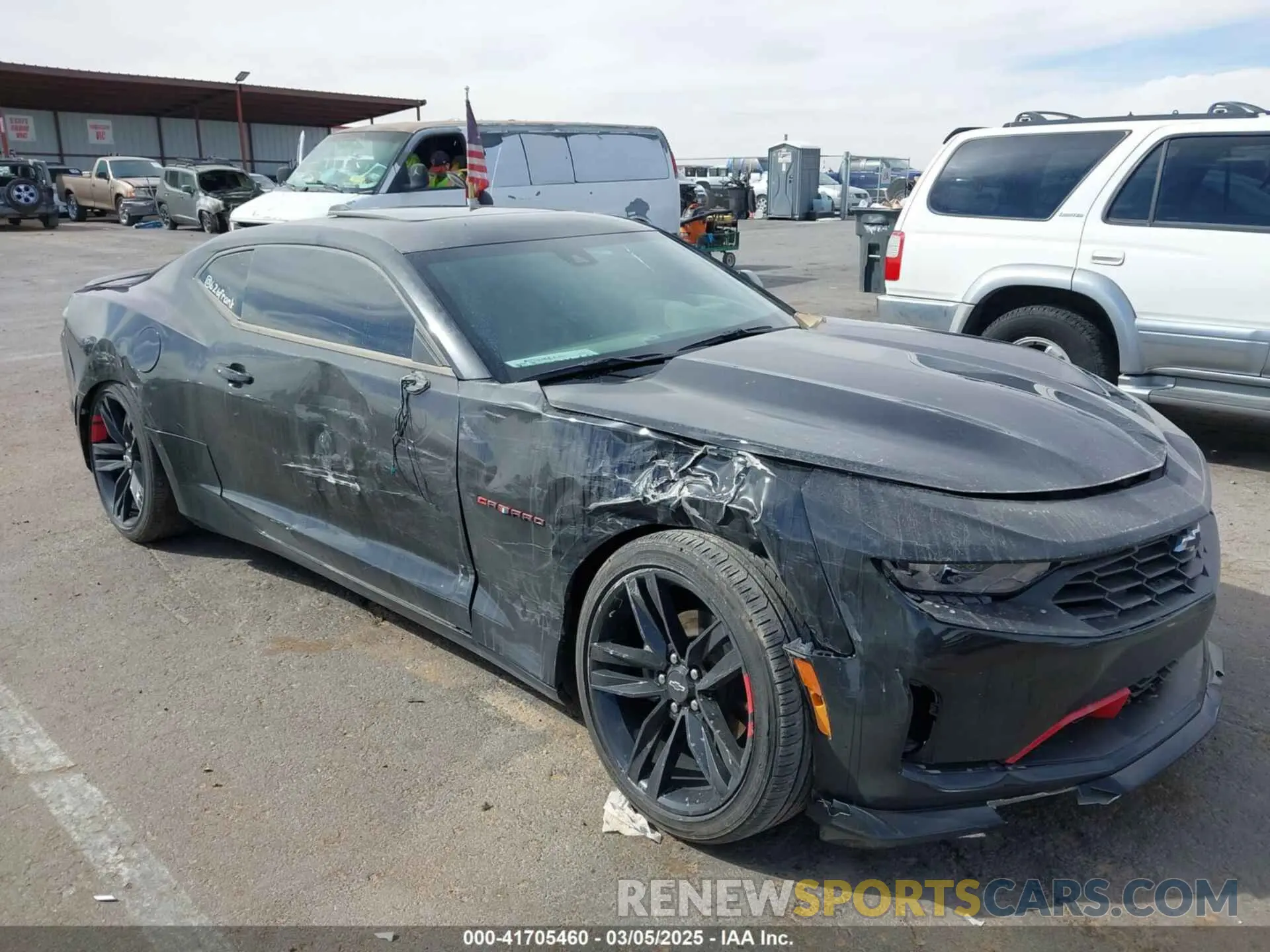 6 fotografías del automóvil dañado 1G1FD1RS9R0117025 CHEVROLET CAMARO 2024