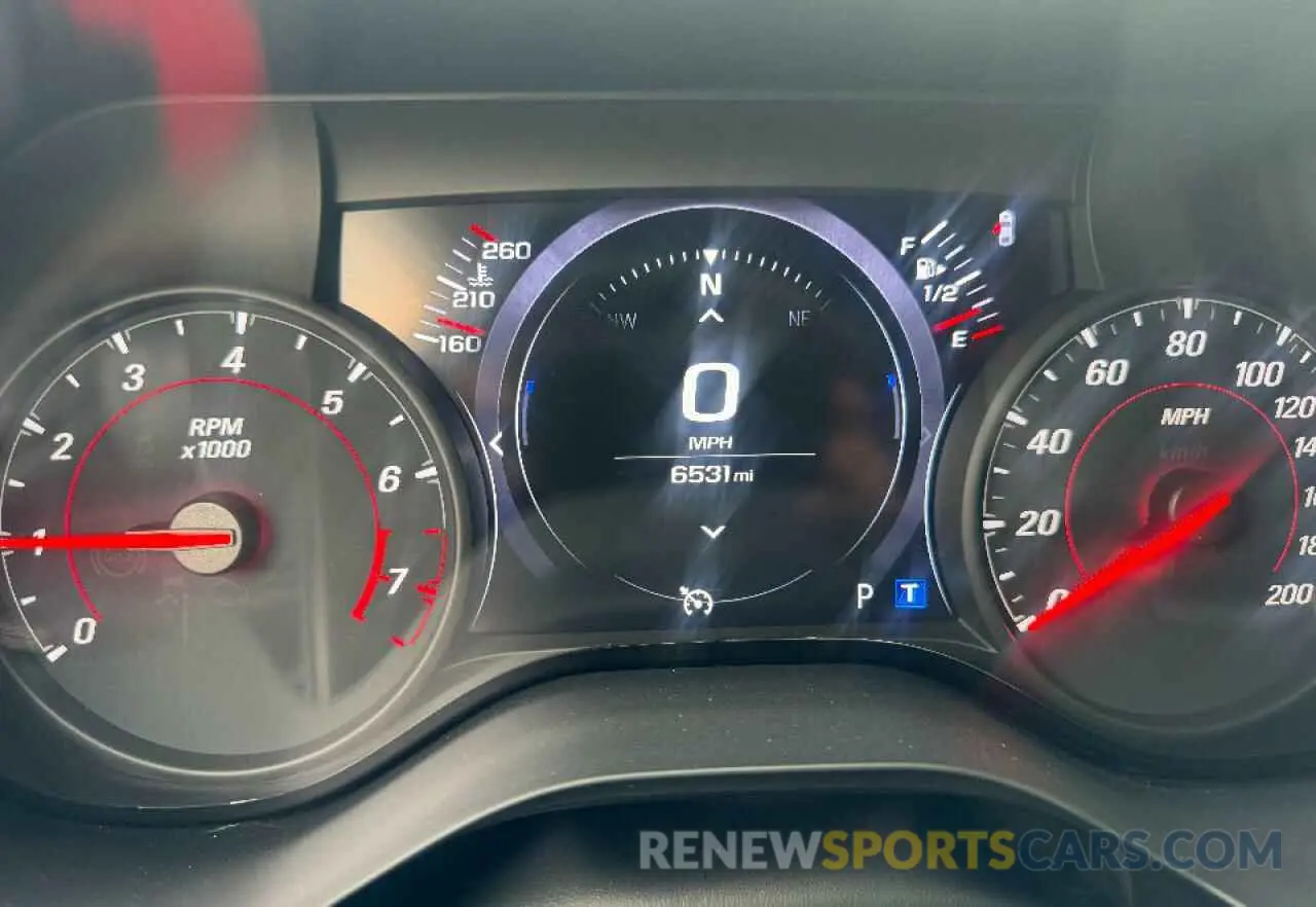 8 fotografías del automóvil dañado 1G1FH1R72R0109574 CHEVROLET CAMARO 2024