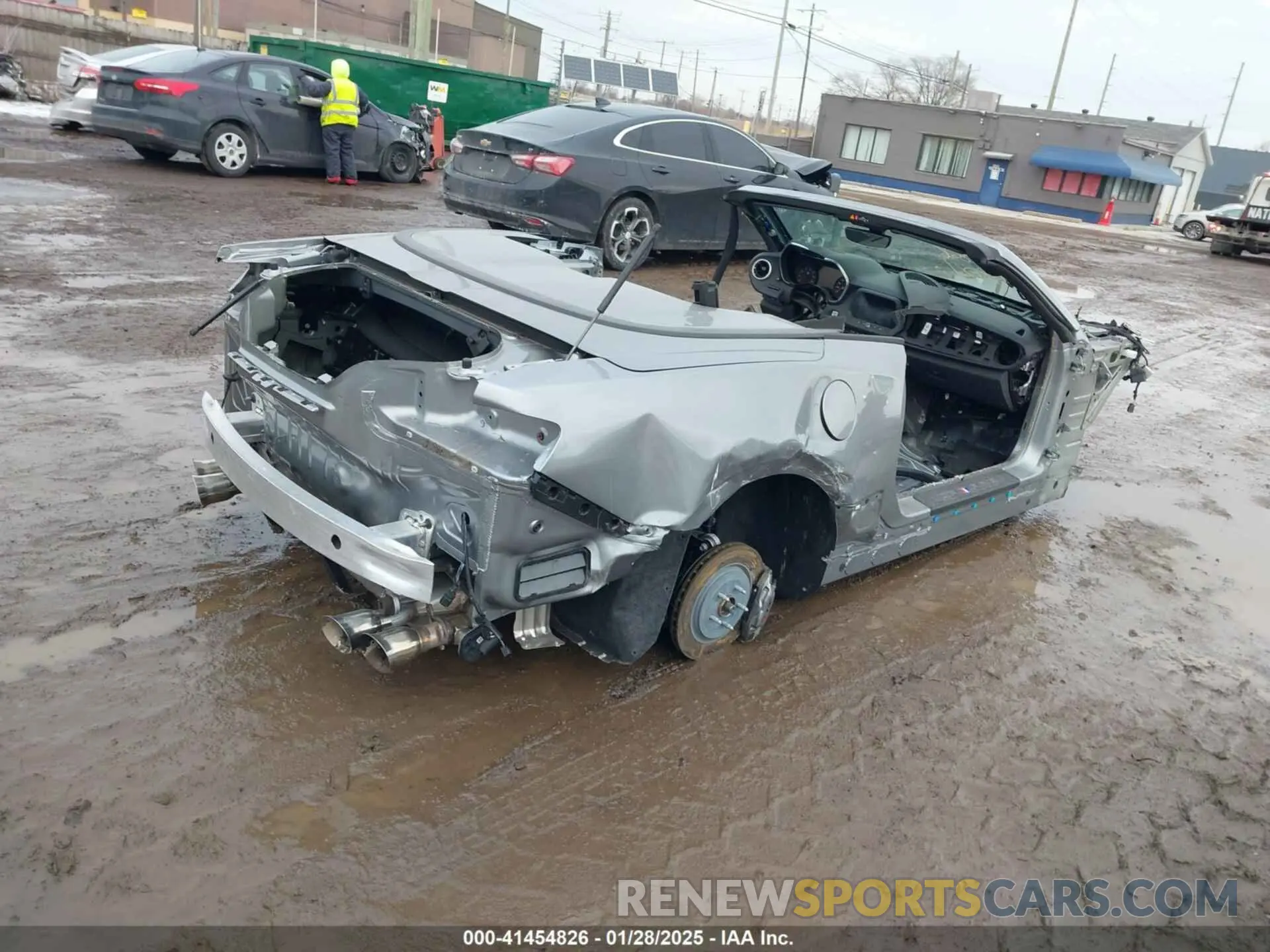 4 fotografías del automóvil dañado 1G1FK3D64R0105456 CHEVROLET CAMARO 2024
