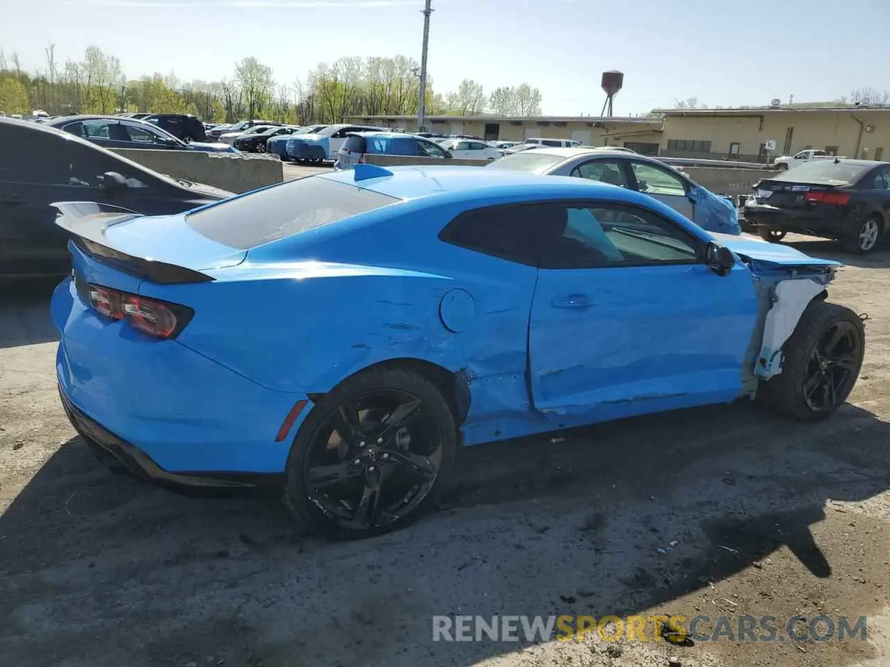 3 fotografías del automóvil dañado 1G1FE1R72N0103728 CHEVROLET CAMARO LT1 2022