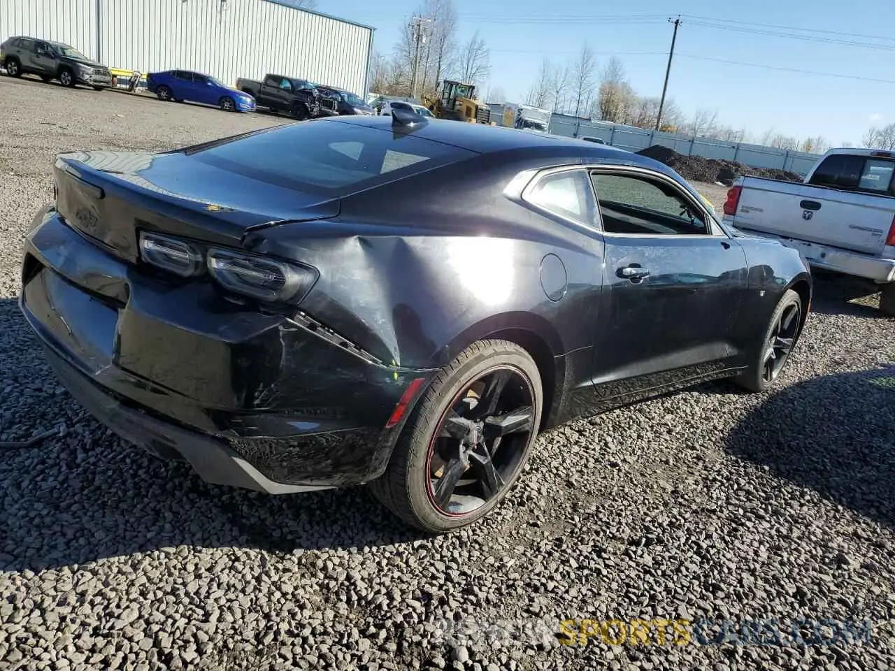 3 fotografías del automóvil dañado 1G1FE1R73N0133868 CHEVROLET CAMARO LT1 2022