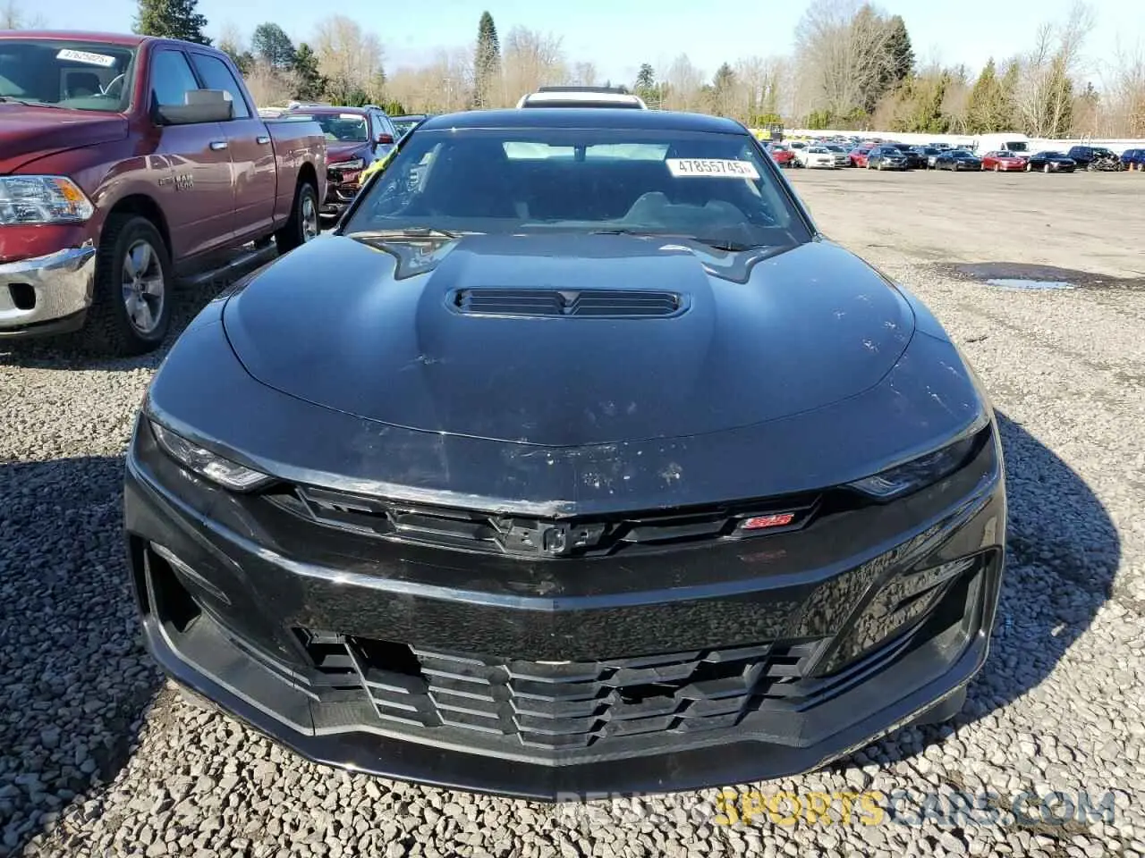 5 fotografías del automóvil dañado 1G1FE1R73N0133868 CHEVROLET CAMARO LT1 2022