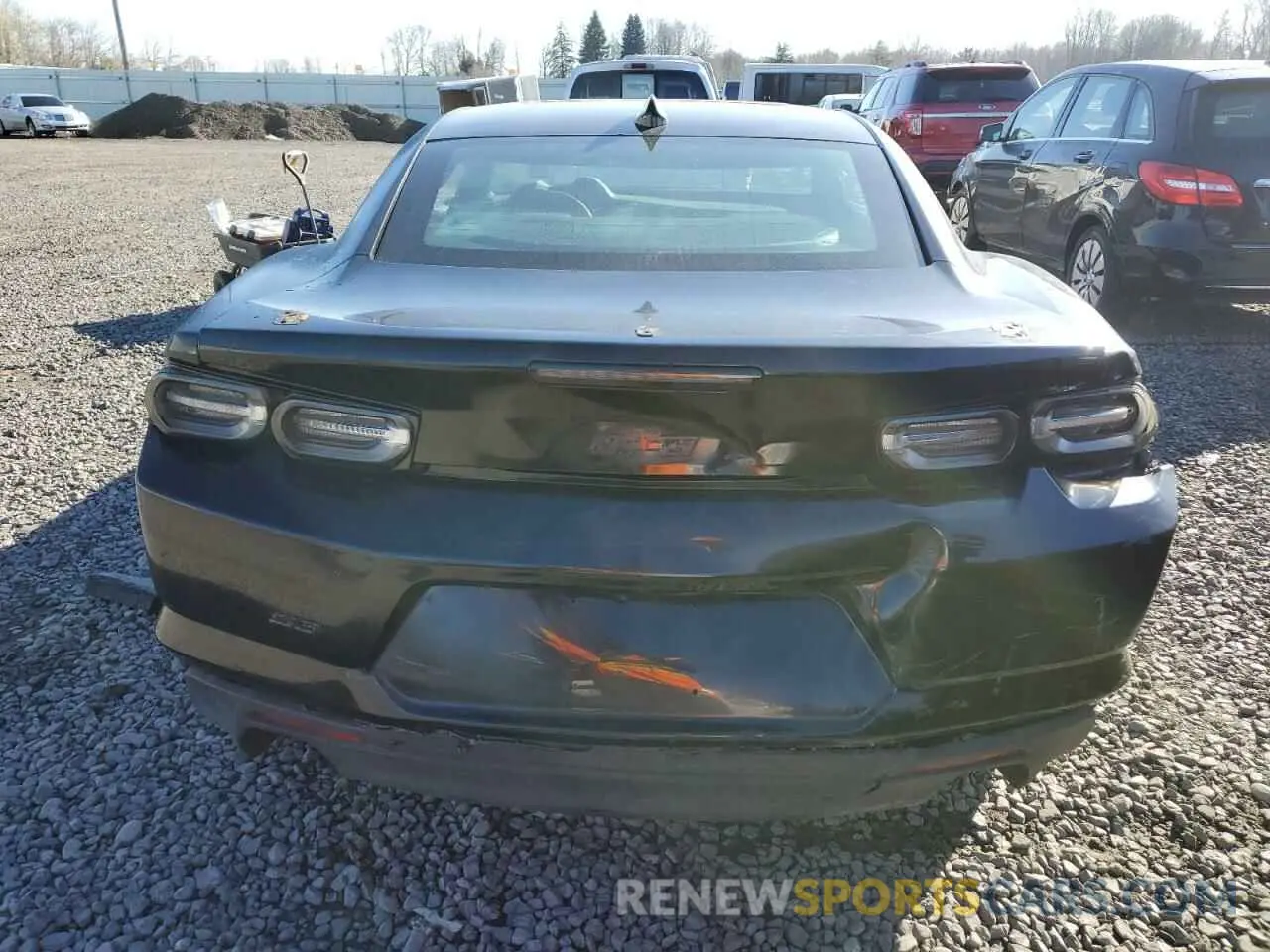 6 fotografías del automóvil dañado 1G1FE1R73N0133868 CHEVROLET CAMARO LT1 2022