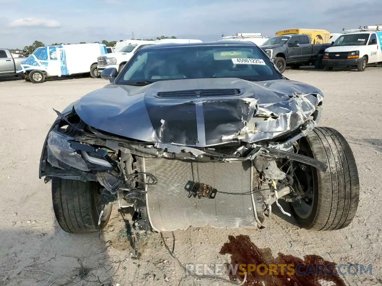 5 fotografías del automóvil dañado 1G1FE1R77N0127510 CHEVROLET CAMARO LT1 2022