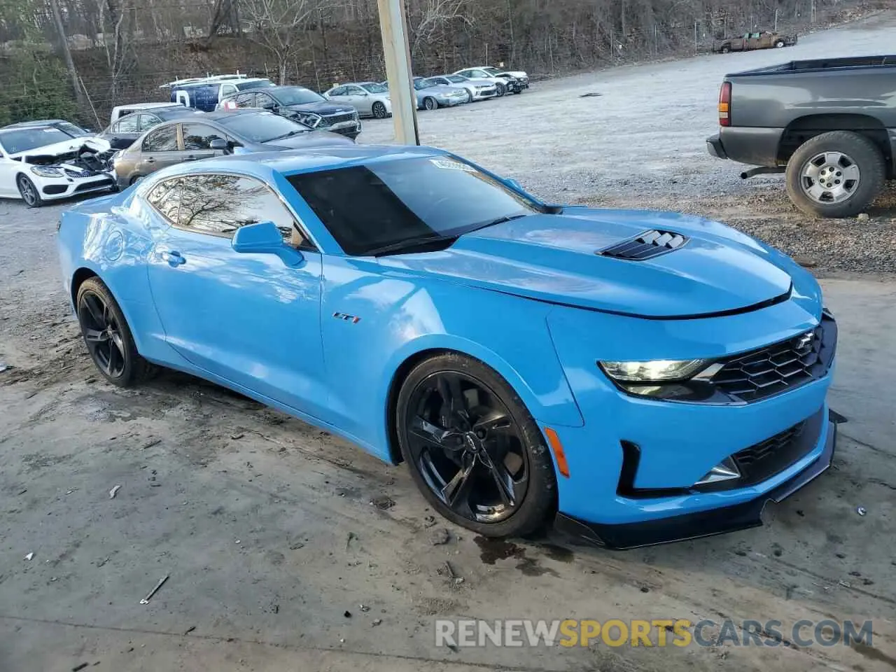 4 fotografías del automóvil dañado 1G1FF1R75N0125347 CHEVROLET CAMARO LT1 2022