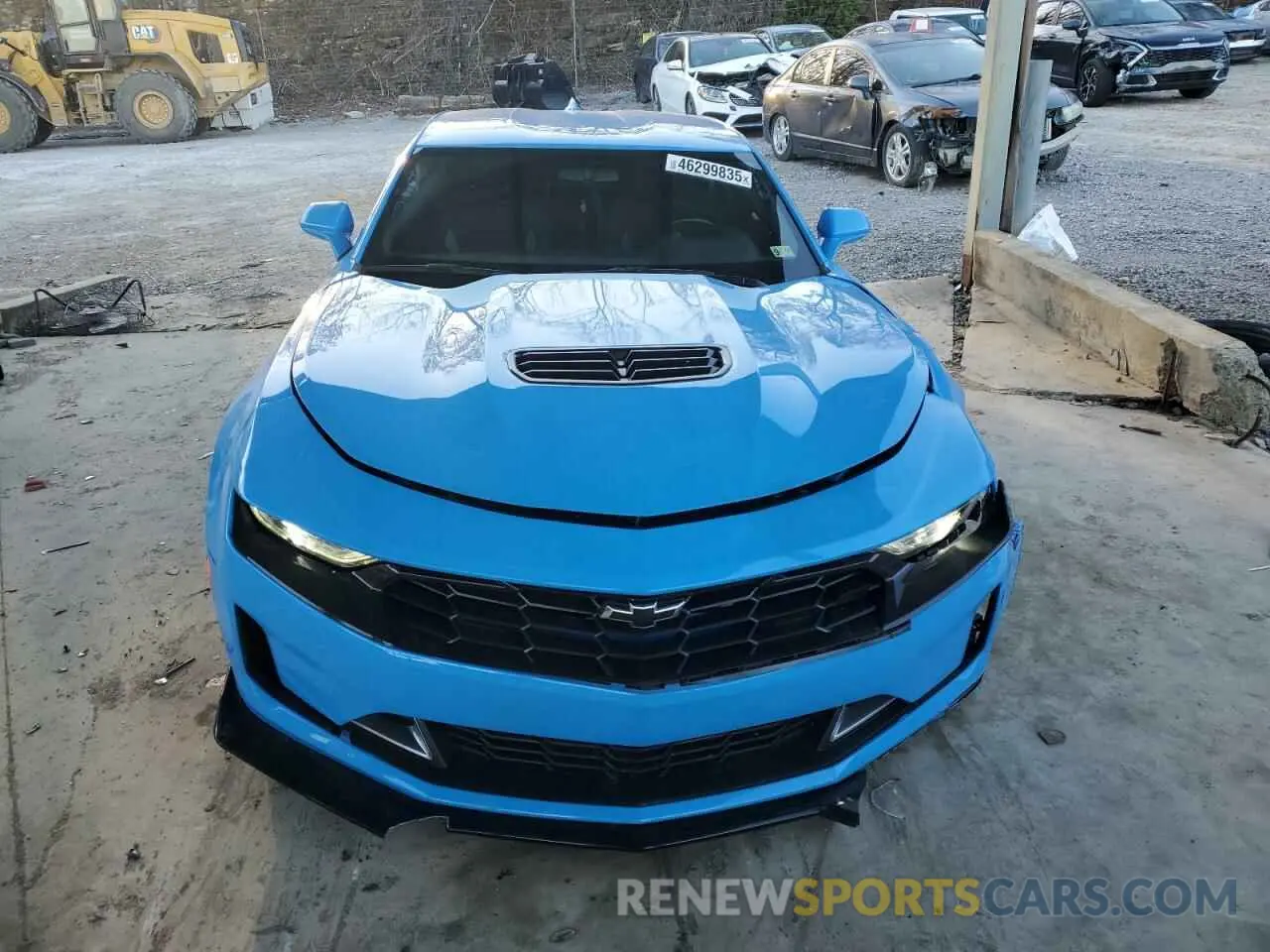 5 fotografías del automóvil dañado 1G1FF1R75N0125347 CHEVROLET CAMARO LT1 2022