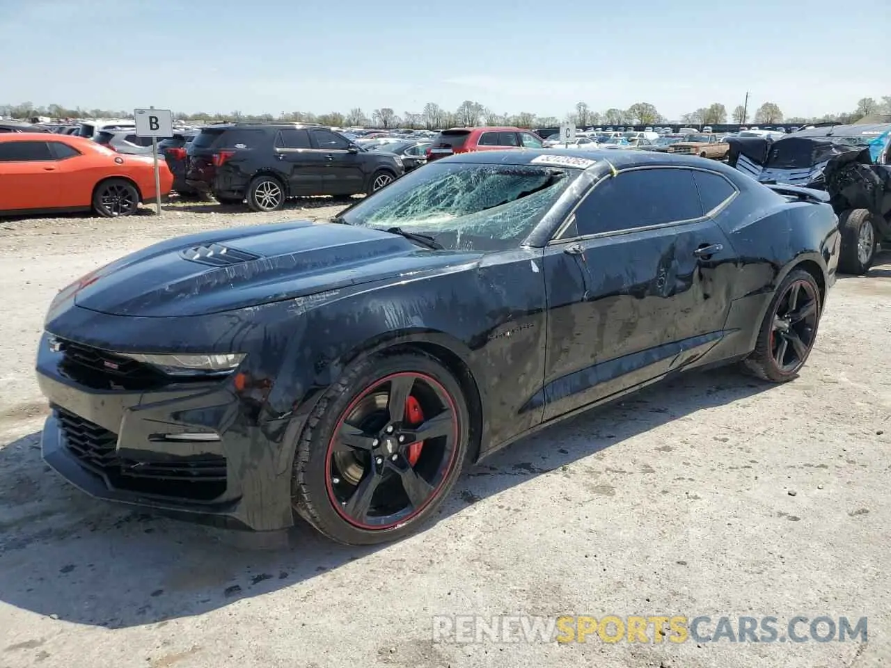 1 fotografías del automóvil dañado 1G1FF1R75N0127969 CHEVROLET CAMARO LT1 2022