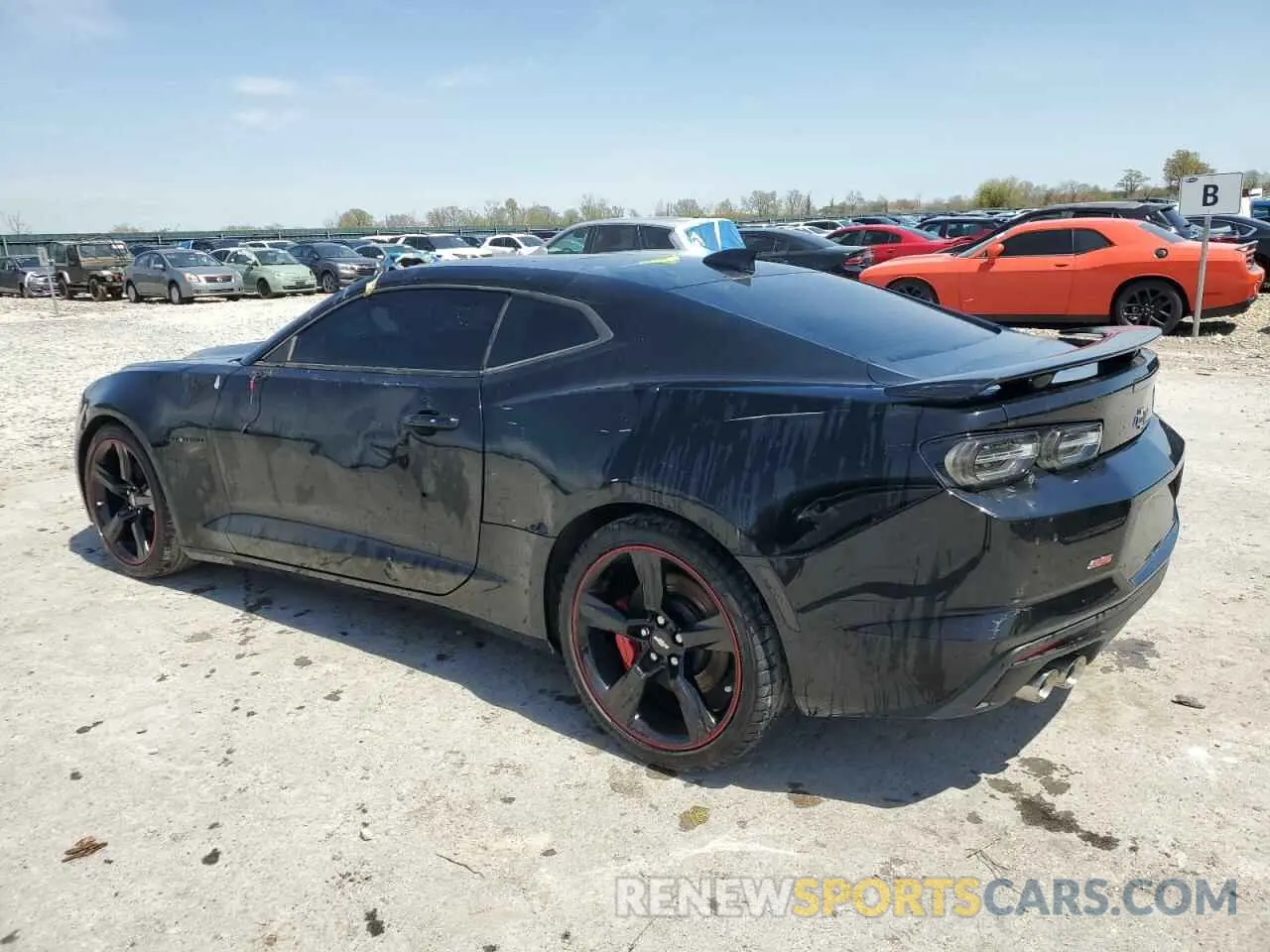 2 fotografías del automóvil dañado 1G1FF1R75N0127969 CHEVROLET CAMARO LT1 2022