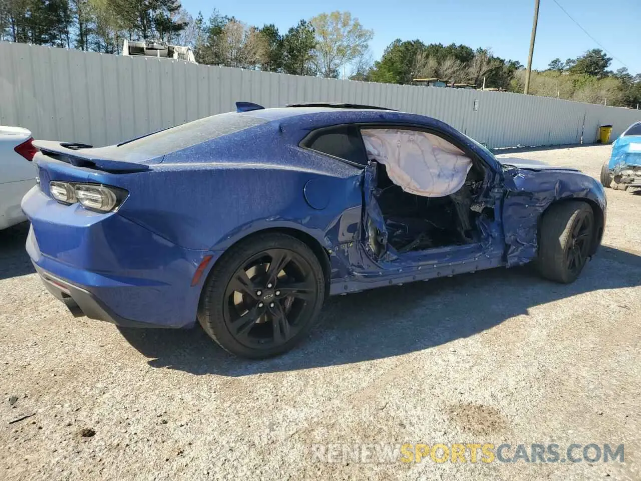 3 fotografías del automóvil dañado 1G1FF1R79N0106106 CHEVROLET CAMARO LT1 2022