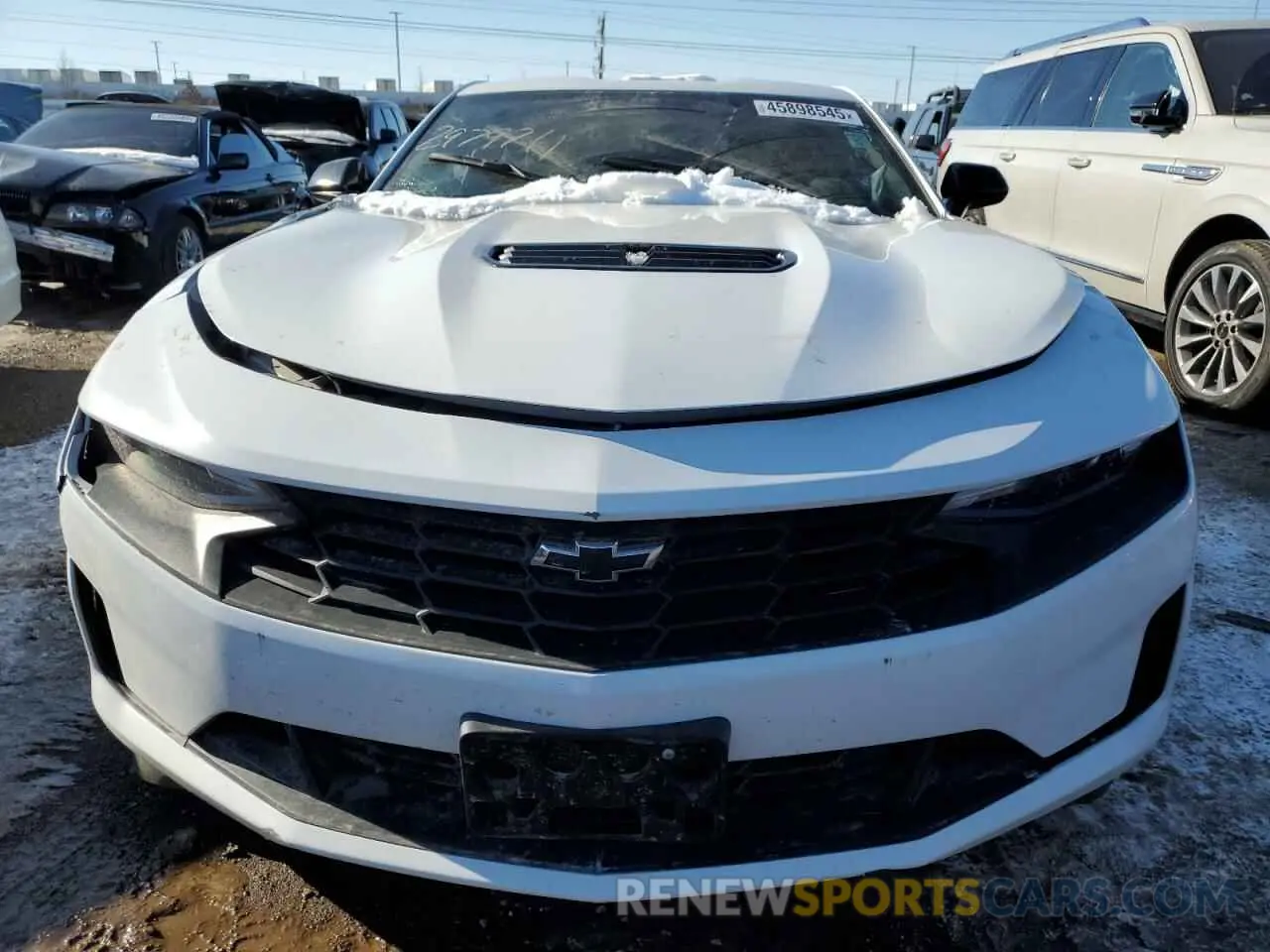 5 fotografías del automóvil dañado 1G1FF1R7XN0109029 CHEVROLET CAMARO LT1 2022