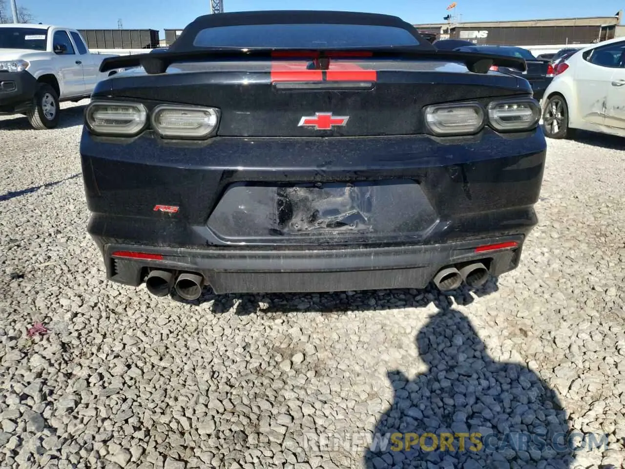 6 fotografías del automóvil dañado 1G1FF3D76N0126672 CHEVROLET CAMARO LT1 2022