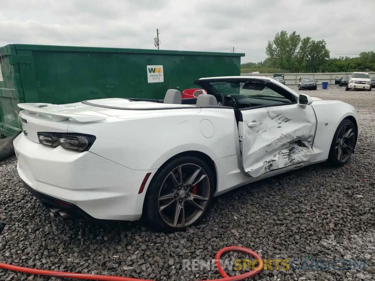 3 fotografías del automóvil dañado 1G1FF3D78N0132067 CHEVROLET CAMARO LT1 2022