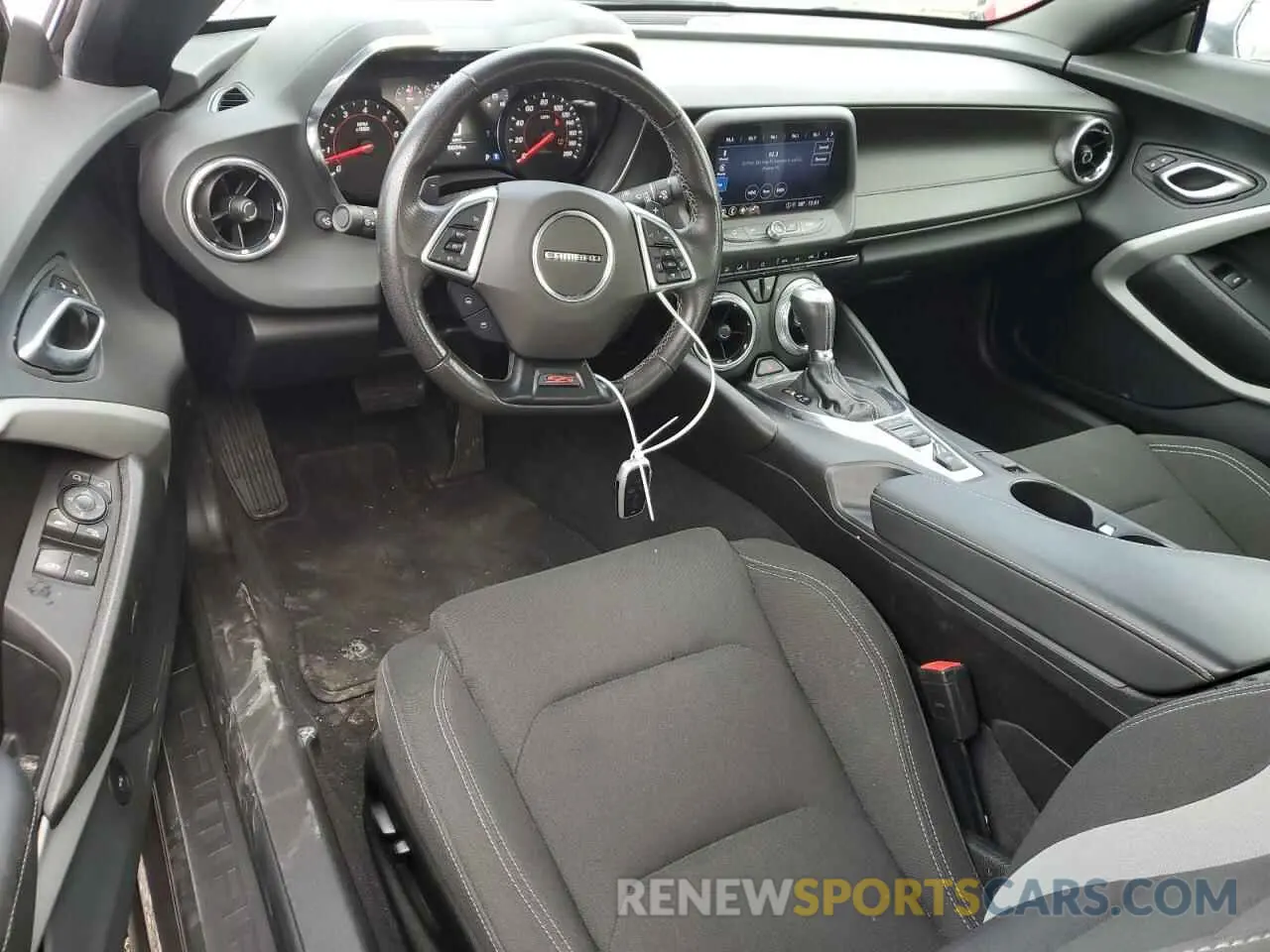 8 fotografías del automóvil dañado 1G1FF3D79N0125175 CHEVROLET CAMARO LT1 2022