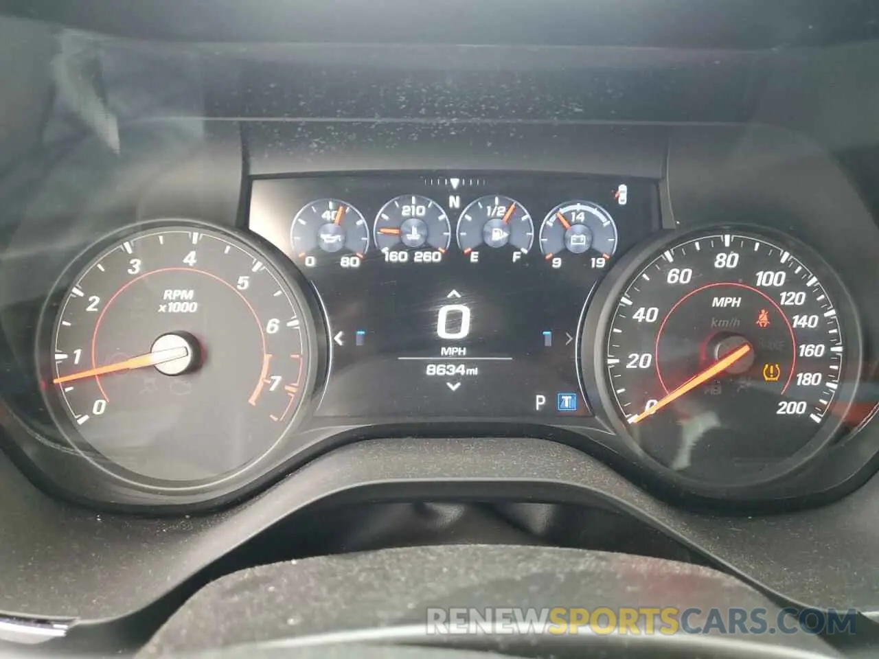 9 fotografías del automóvil dañado 1G1FF3D79N0125175 CHEVROLET CAMARO LT1 2022