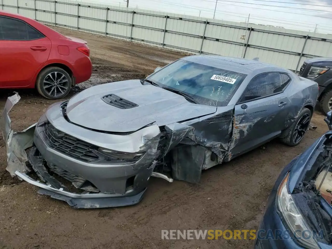 1 fotografías del automóvil dañado 1G1FF1R76P0149384 CHEVROLET CAMARO LT1 2023